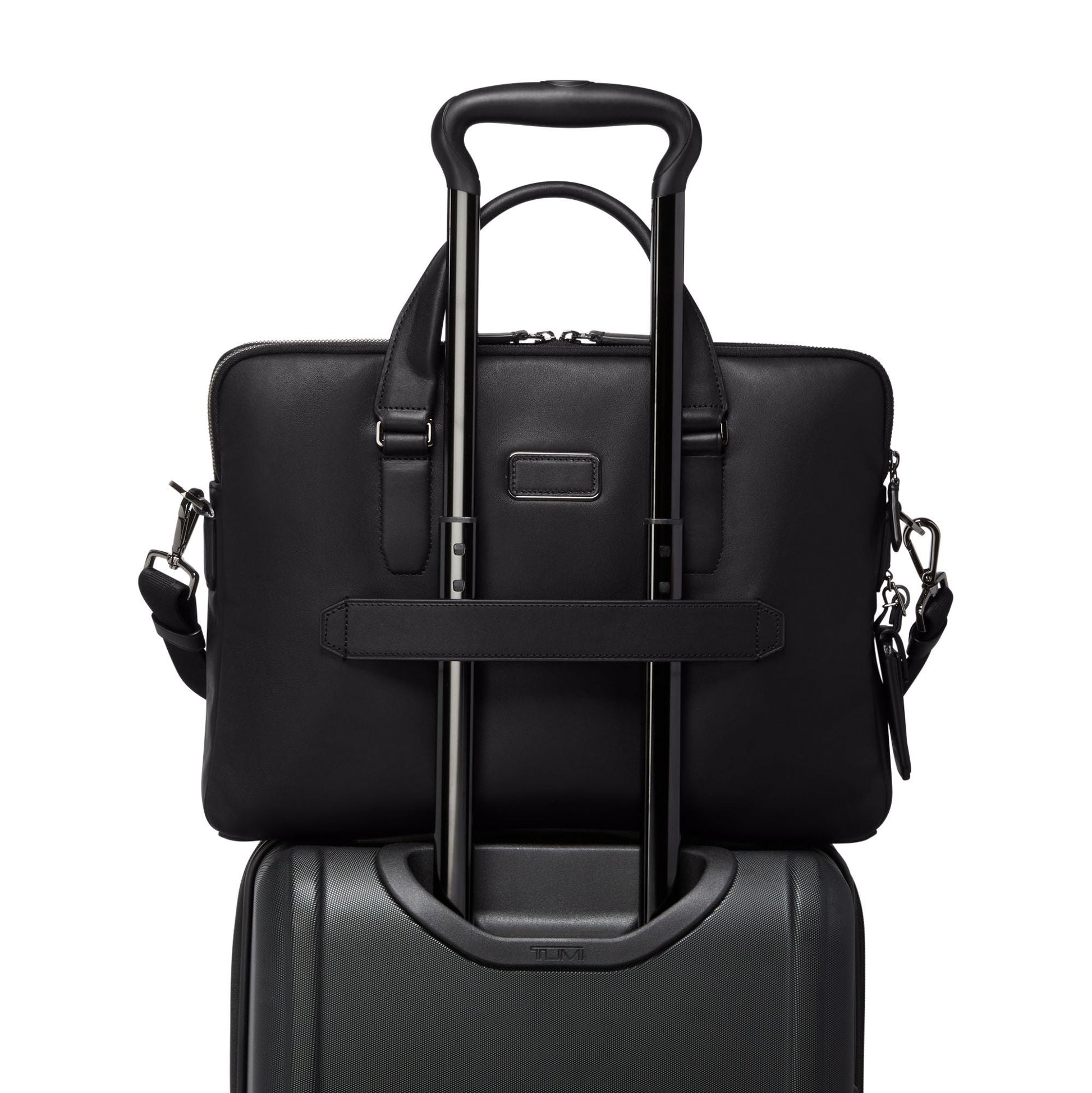 Tumi Briefcases Tumi Harrison Sycamore Slim Brief - Leather