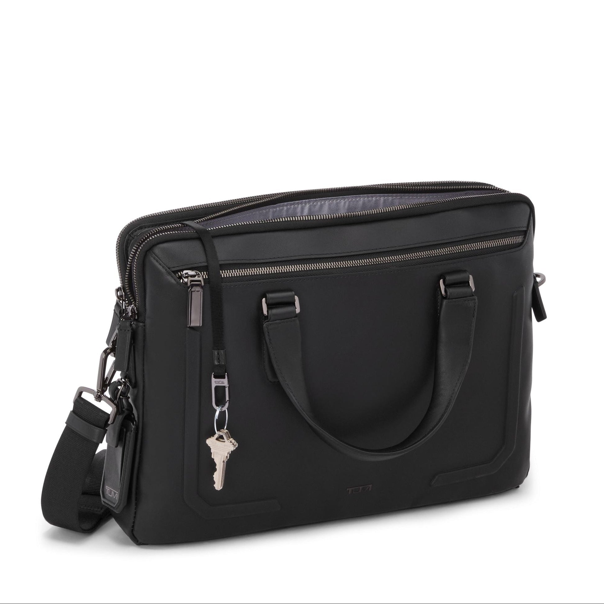 Tumi Briefcases Tumi Harrison Sycamore Slim Brief - Leather