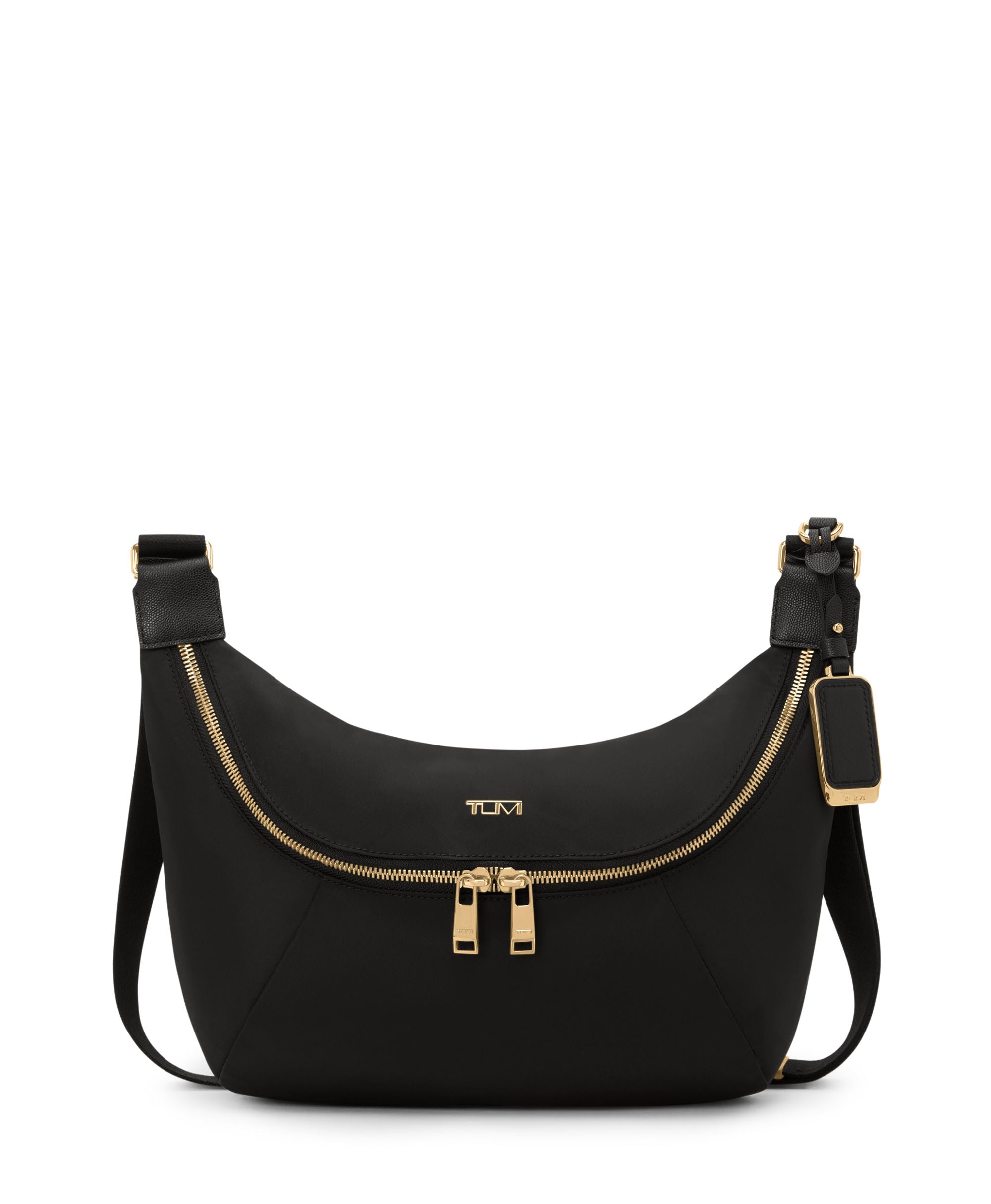 Tumi Cross-Body Bag Black/Gold Tumi Voyageur Alabama Crossbody/Sling