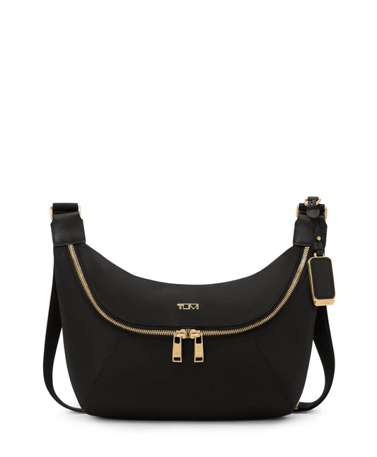 Tumi Cross-Body Bag Black/Gold Tumi Voyageur Alabama Crossbody/Sling