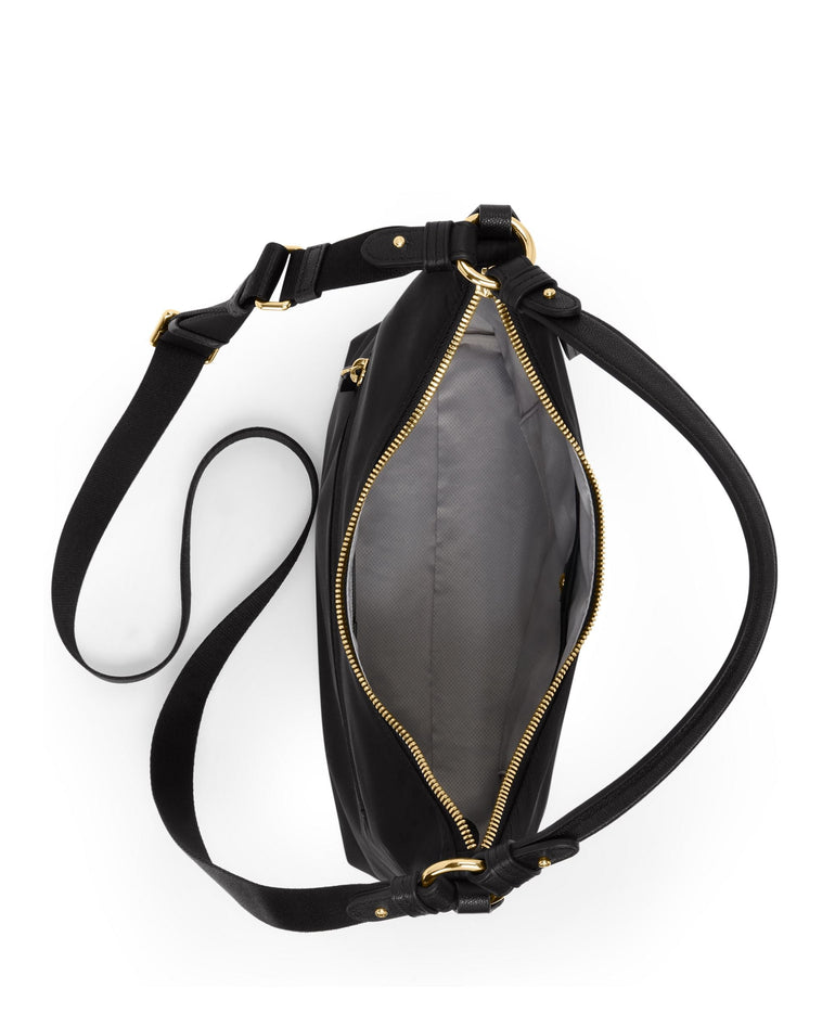 Tumi Cross-Body Bag Black/Gold Tumi Voyageur Asbury Shoulder Bag/Crossbody