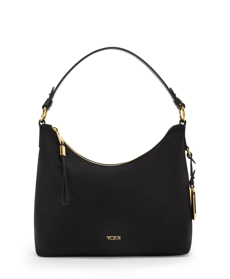 Tumi Cross-Body Bag Black/Gold Tumi Voyageur Asbury Shoulder Bag/Crossbody
