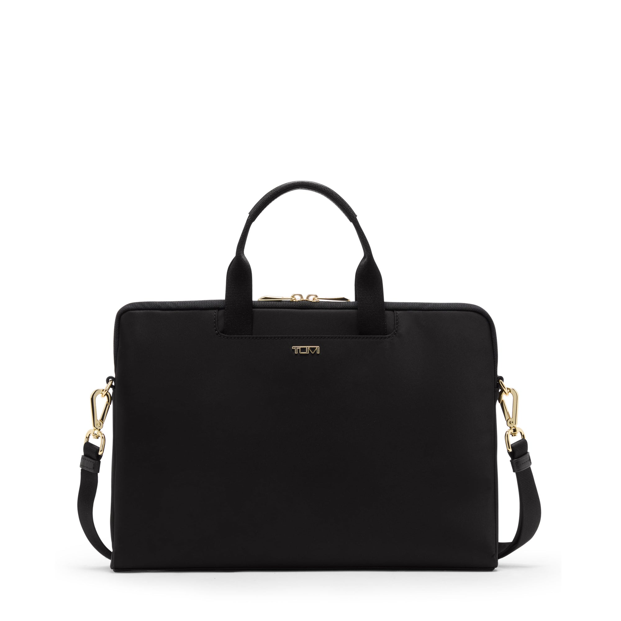 Tumi Cross-Body Bag Black/Gold Tumi Voyageur Dakota Laptop Crossbody