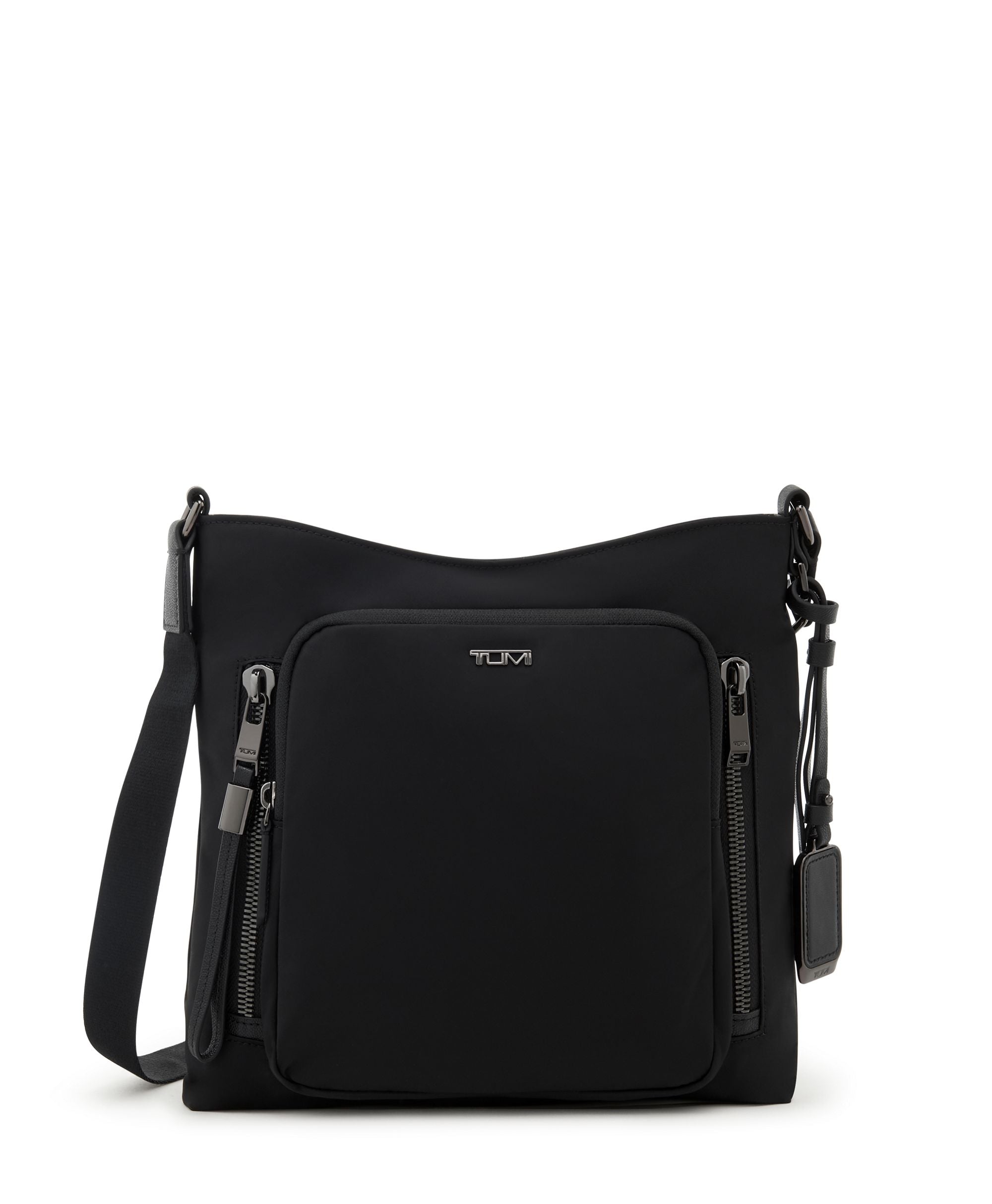 Tumi Cross-Body Bag Black/Gunmetal Tumi Voyageur Tyler Crossbody