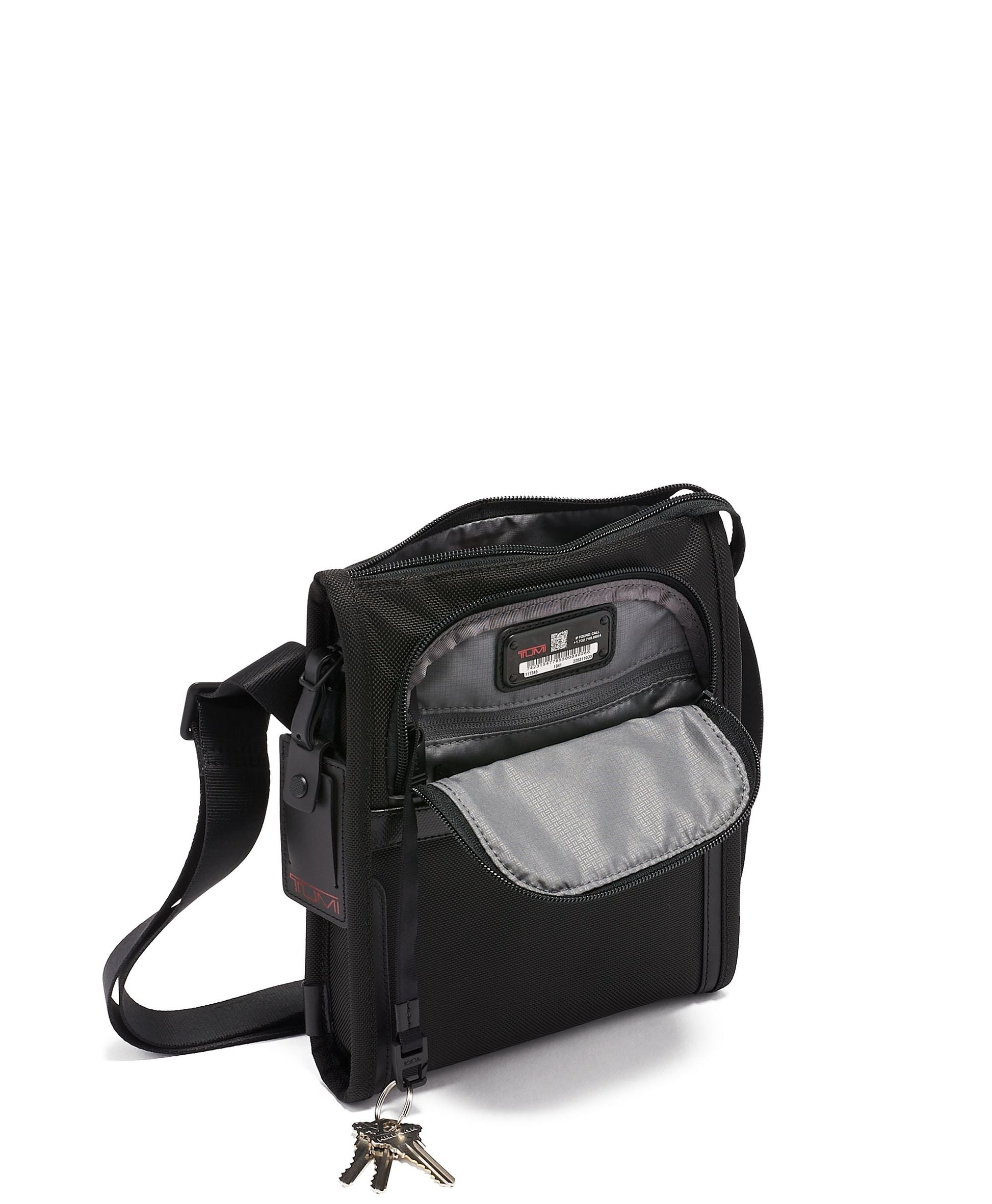 Tumi Cross-Body Bag Black Tumi Alpha Pocket Bag Small
