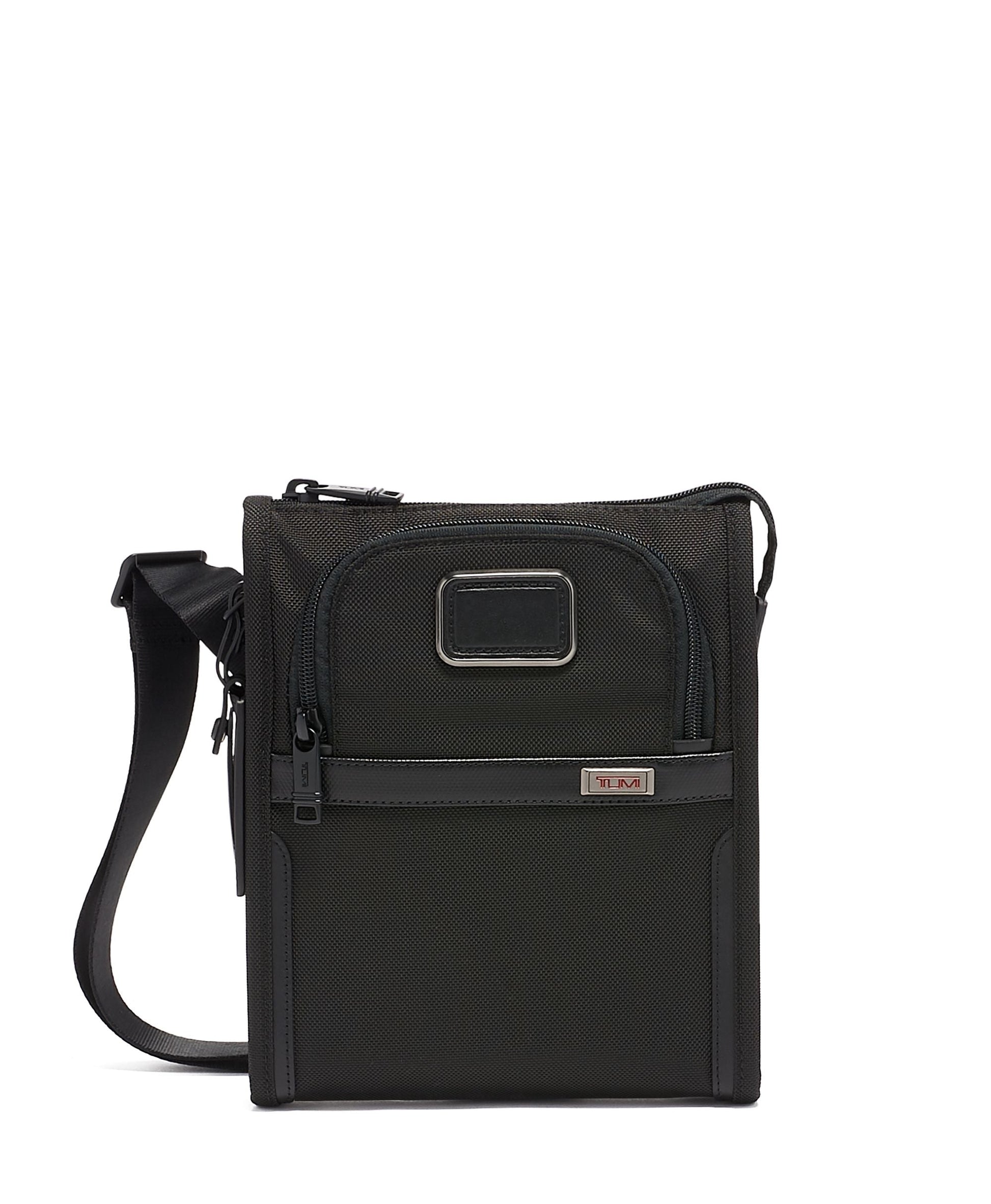Tumi Cross-Body Bag Black Tumi Alpha Pocket Bag Small