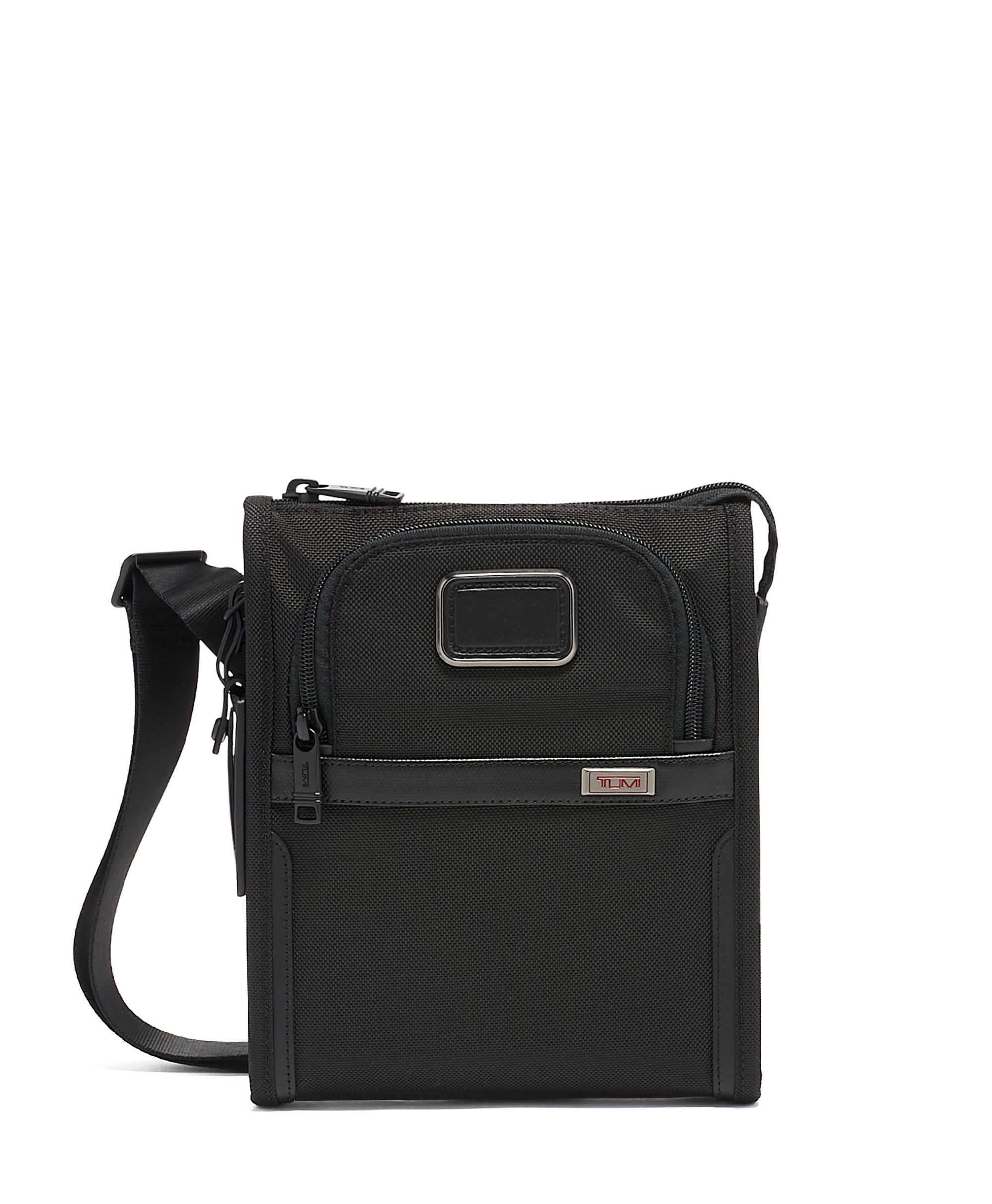 Tumi Cross-Body Bag Black Tumi Alpha Pocket Bag Small