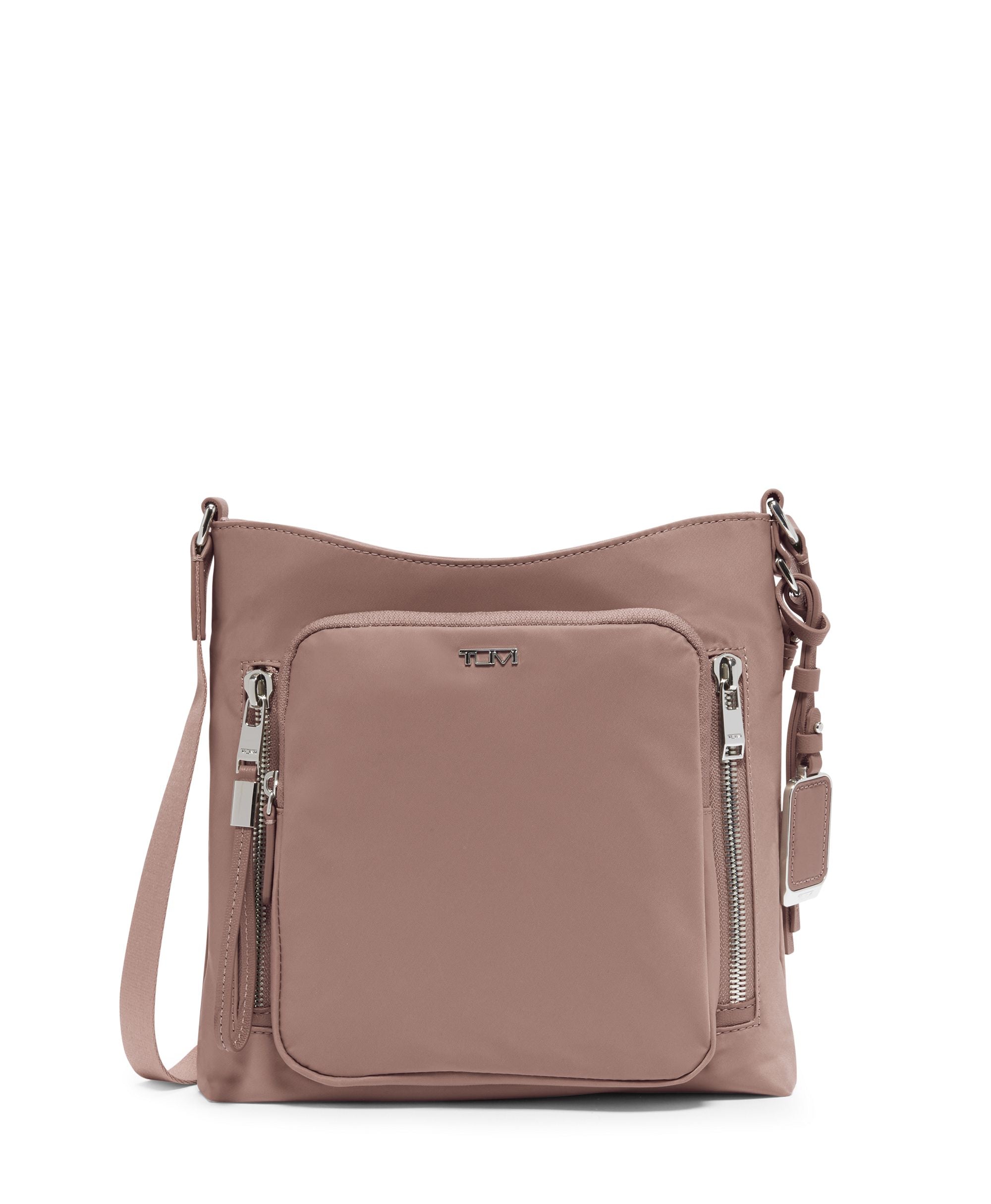 Tumi Cross-Body Bag Light Mauve Tumi Voyageur Tyler Crossbody