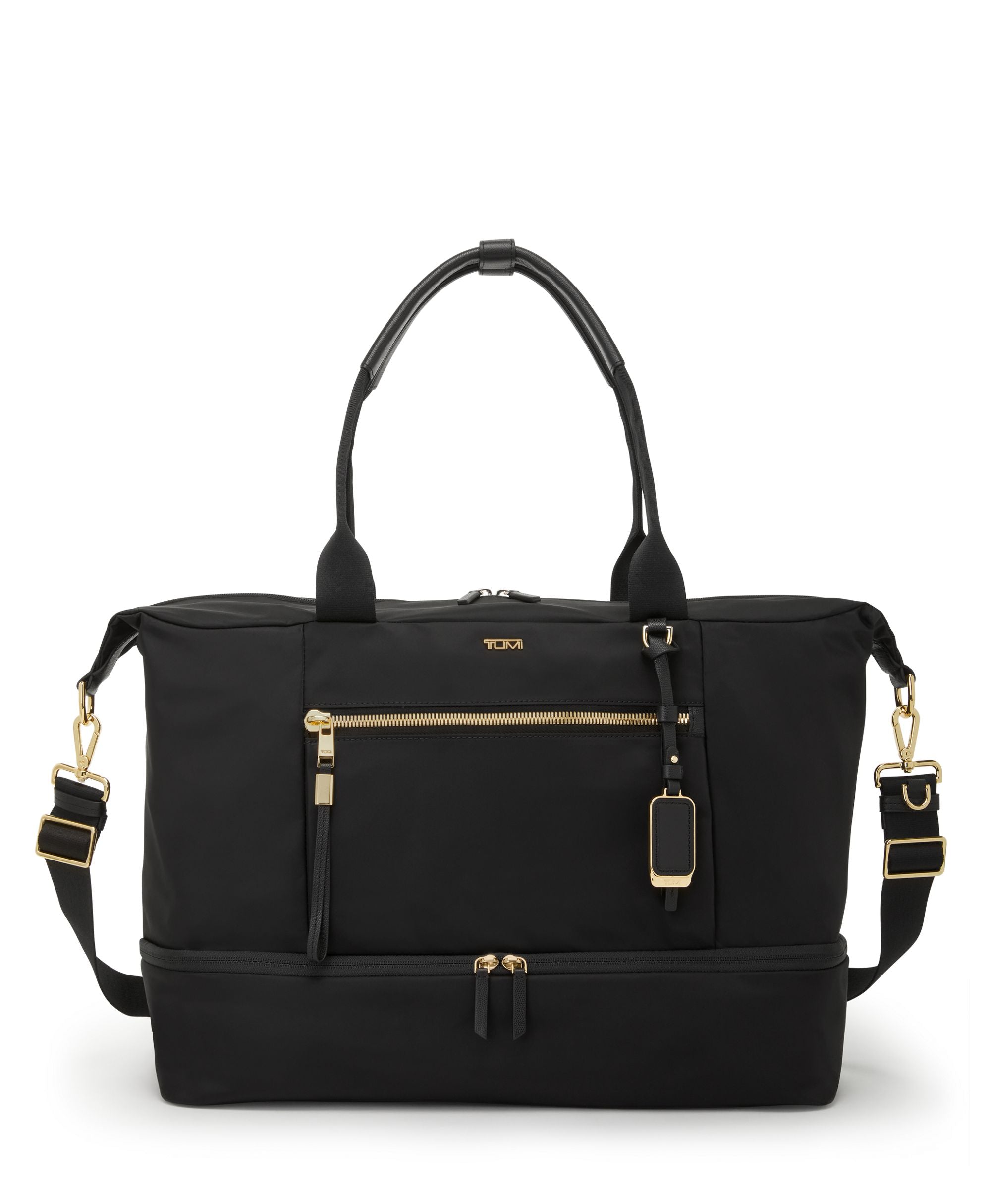 Tumi Duffles Black/Gold Tumi Voyageur Contine Weekender