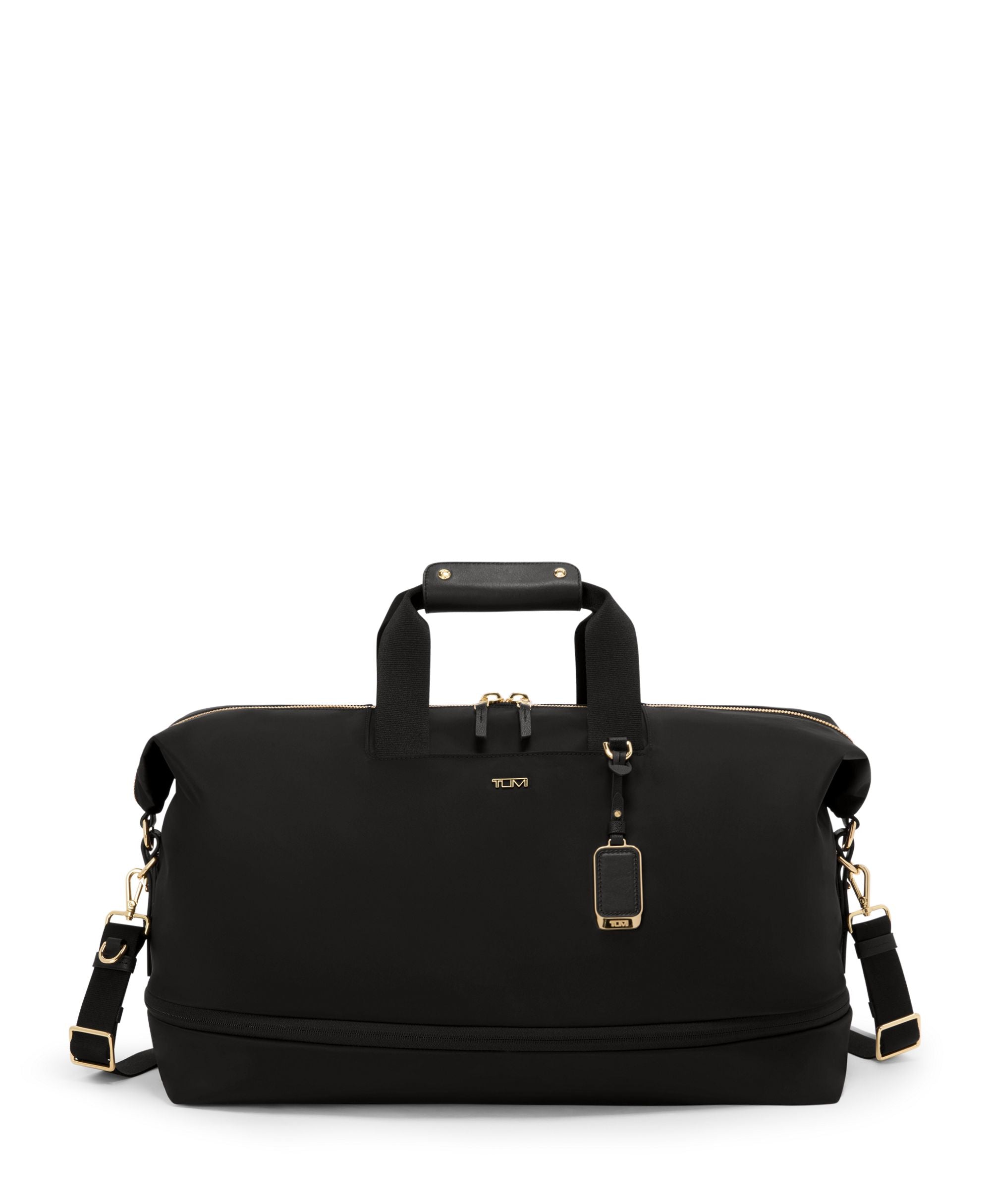 Tumi Duffles Black/Gold Tumi Voyageur Rhys Expandable Duffel