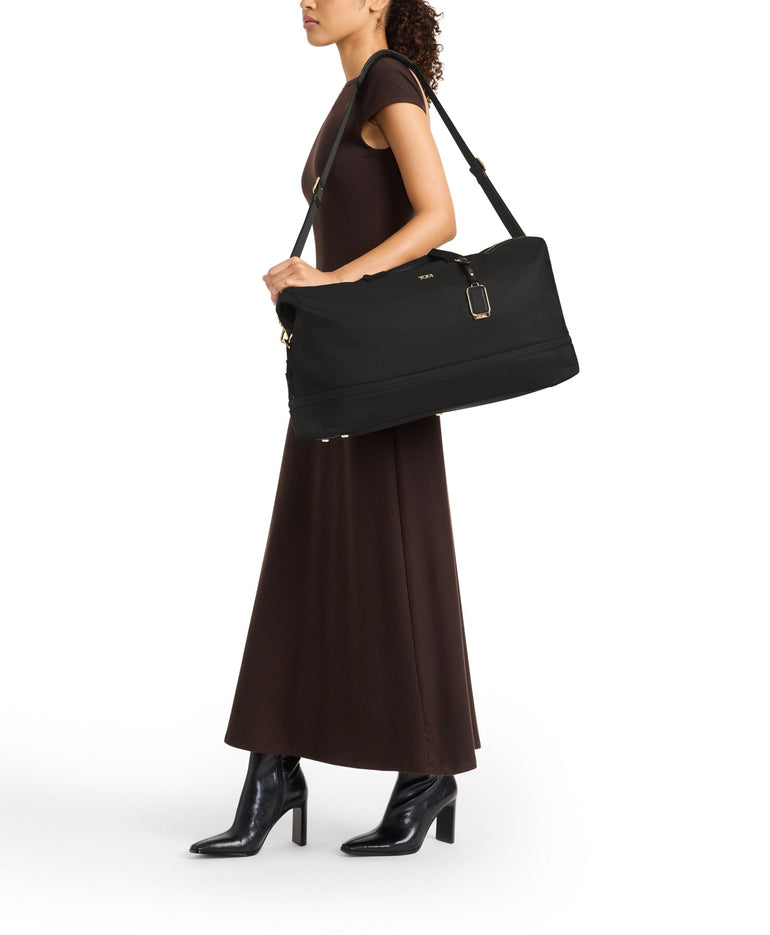 Tumi Duffles Black/Gold Tumi Voyageur Rhys Expandable Duffel
