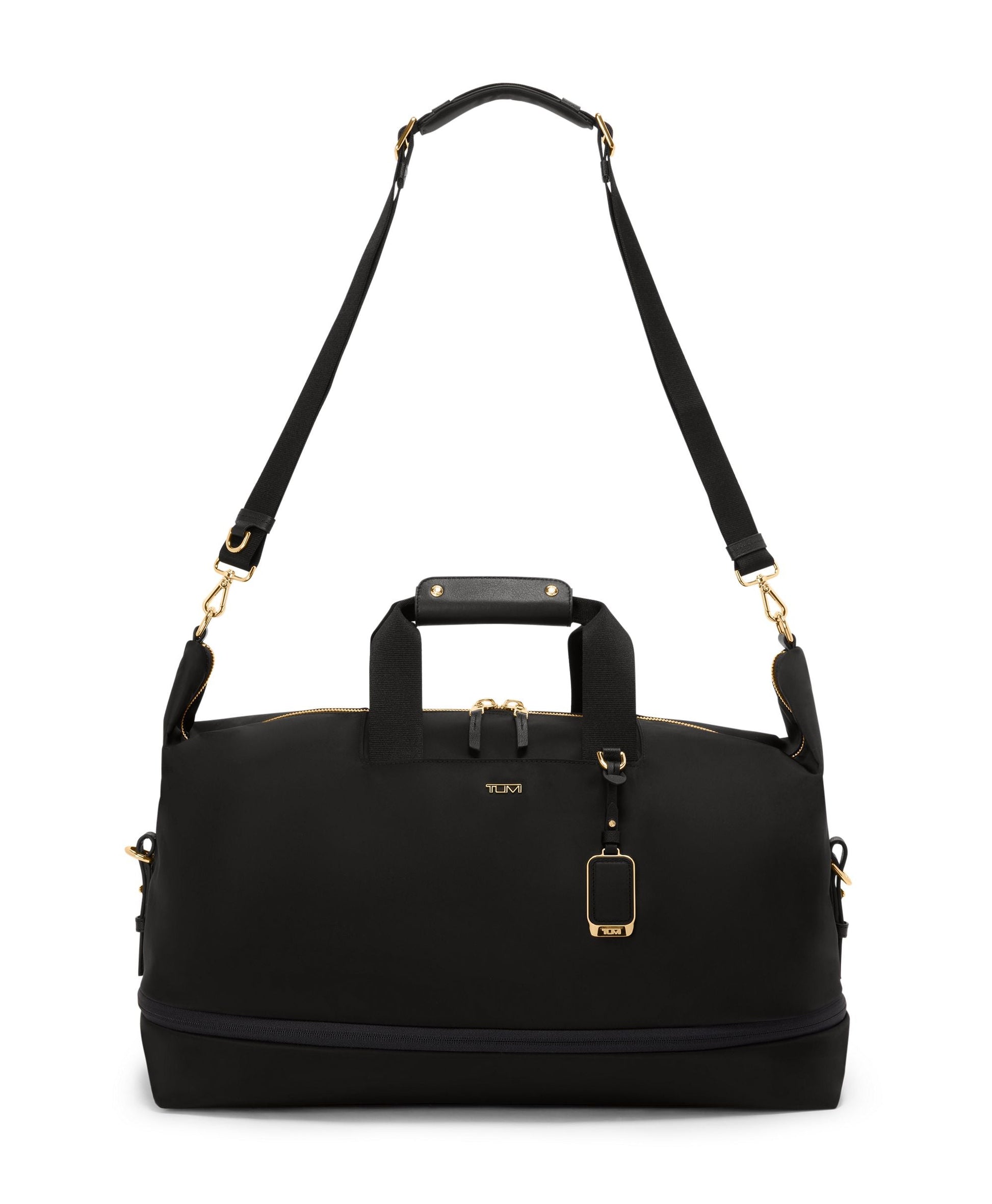 Tumi Duffles Black/Gold Tumi Voyageur Rhys Expandable Duffel