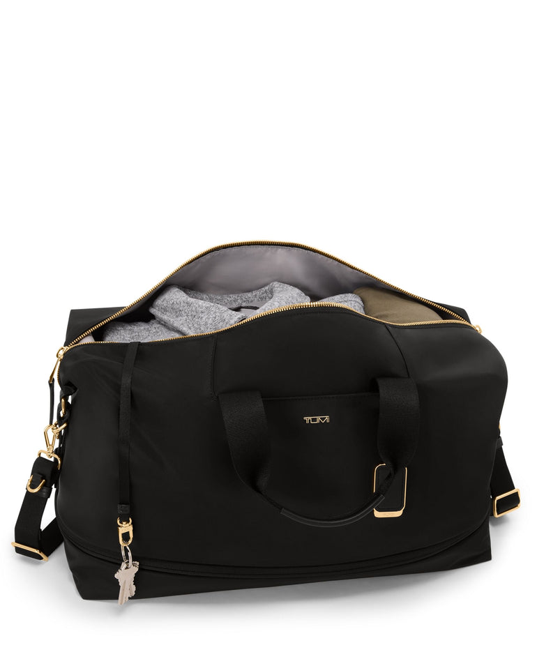 Tumi Duffles Black/Gold Tumi Voyageur Rhys Expandable Duffel