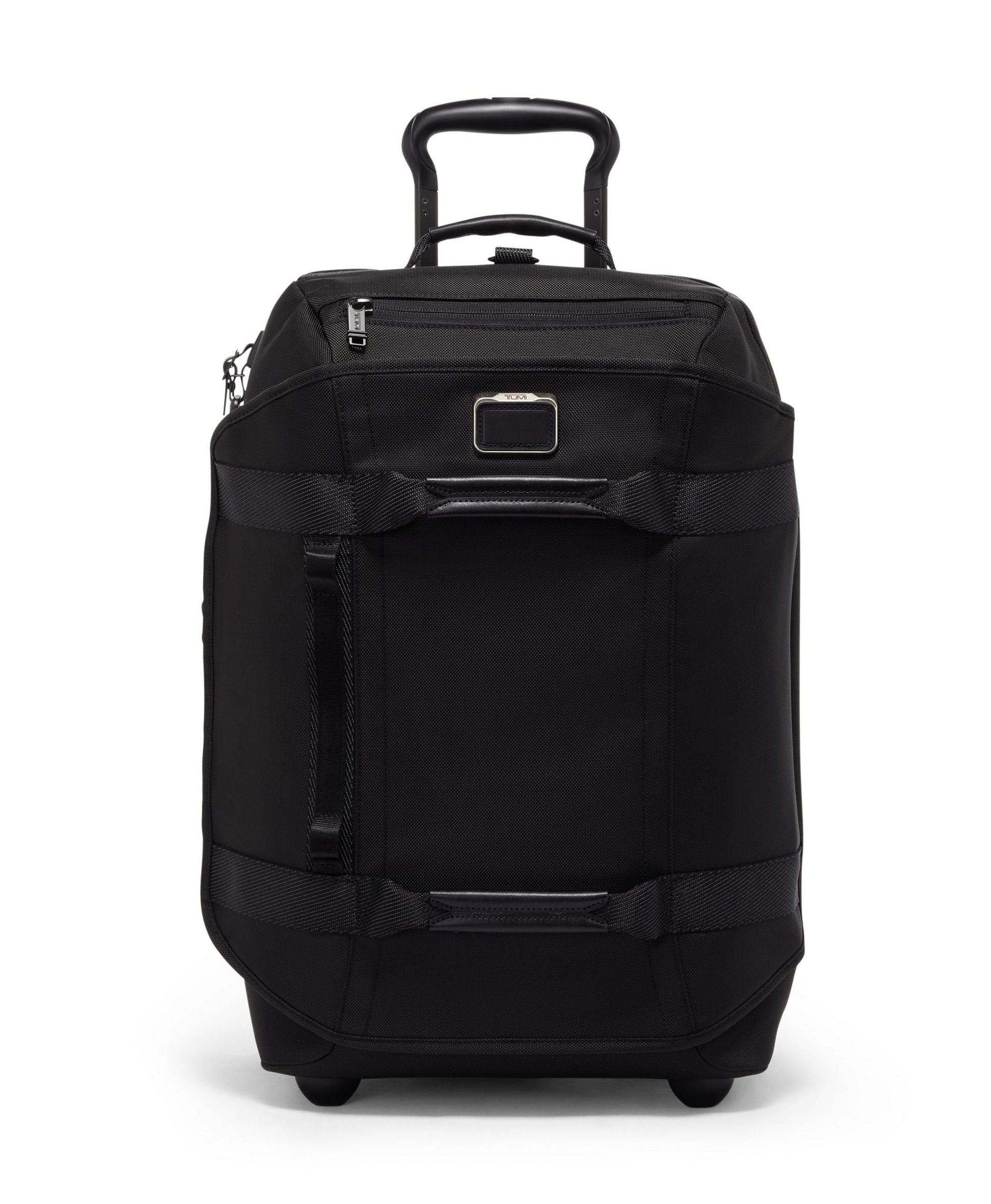 Tumi Duffles Black Tumi Alpha Bravo International 2 Wheeled Duffel Backpack Carry-On
