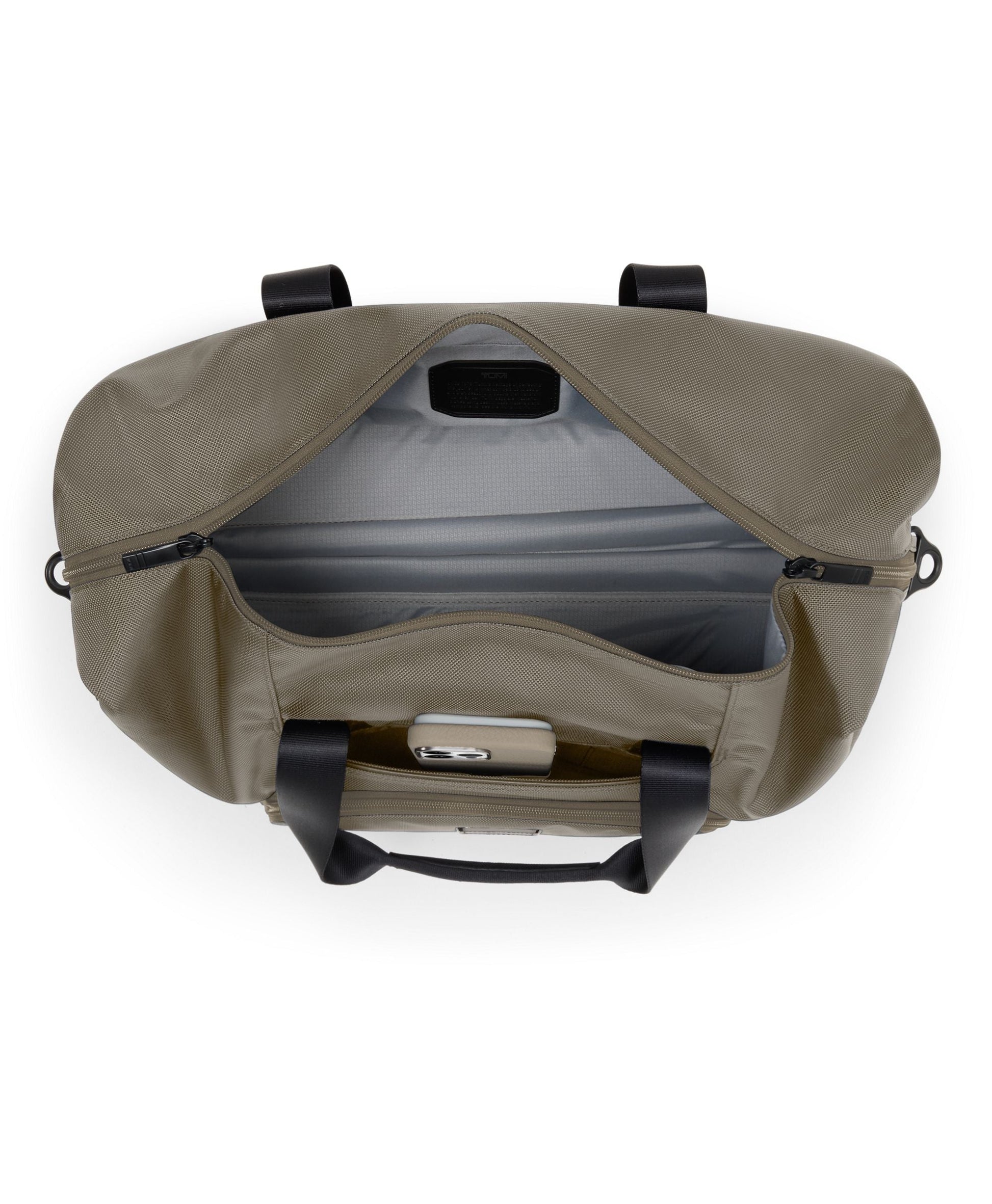 Tumi Duffles Grey Alloy Tumi Alpha Double Expansion Duffel - Grey Alloy