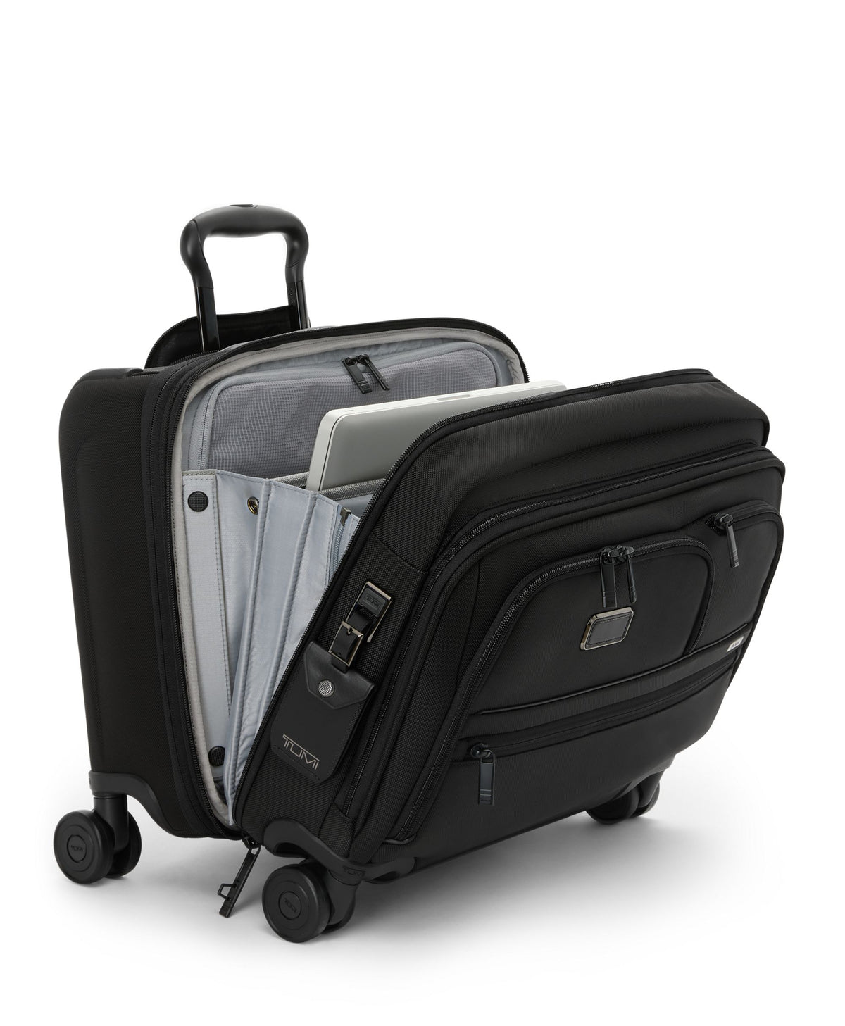 Tumi Laptop Briefcases Black Tumi Alpha Deluxe Expandable Laptop Wheeled Brief