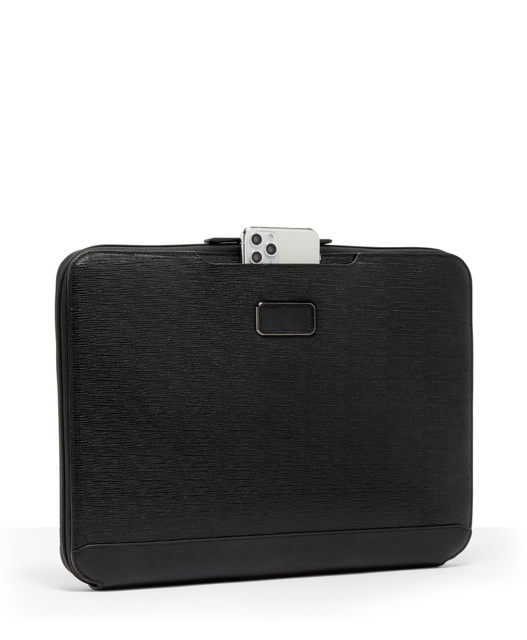 Tumi Laptop Case Black Embossed Tumi Nassau Laptop Portfolio
