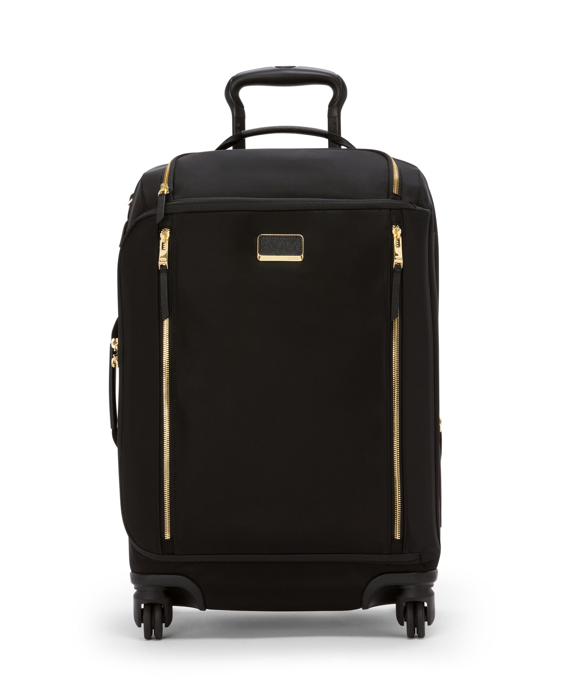 Tumi Luggage Black/Gold Tumi Voyageur Léger Dual Access Expandable Carry-On Luggage