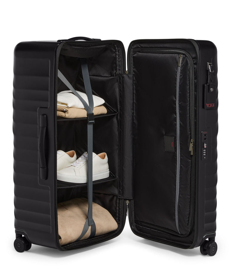 Tumi Luggage Black Texture Tumi 19 Degree Large Rolling Trunk