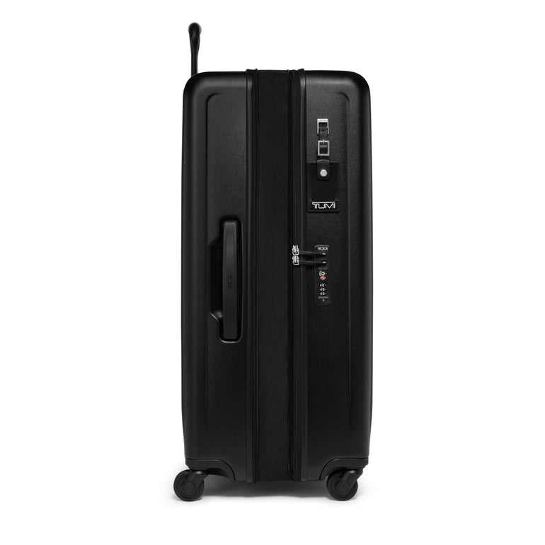 Tumi Luggage Black Textured Tumi Ventra Large Expandable Checked Luggage