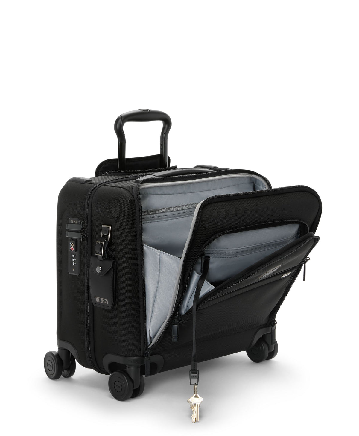 Tumi Luggage Black Tumi Alpha Compact Carry-On Luggage