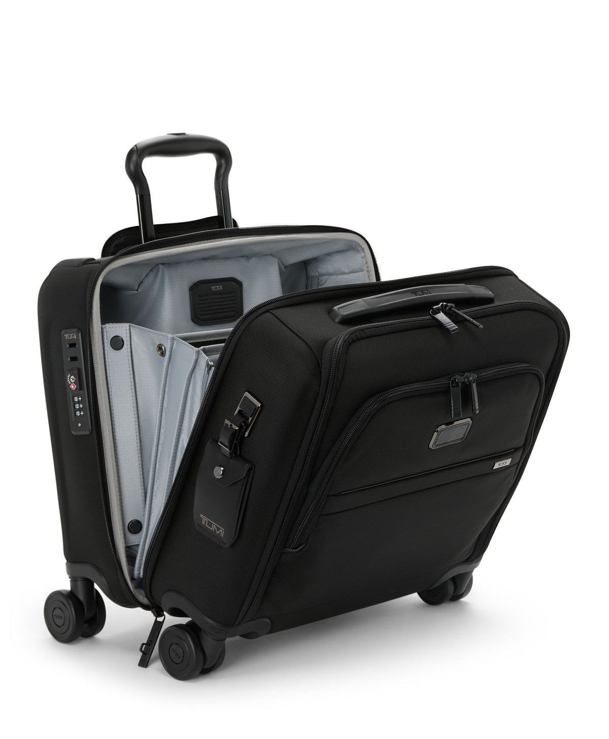 Tumi Luggage Black Tumi Alpha Compact Carry-On Luggage