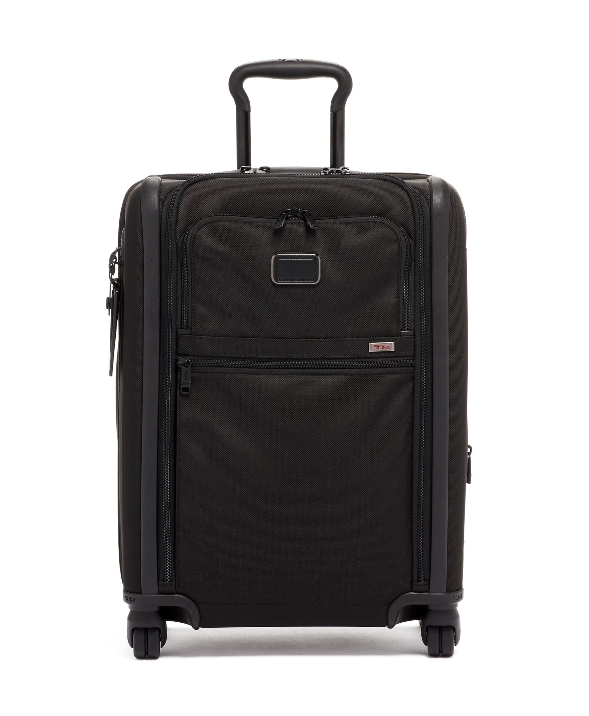 Tumi Luggage Black Tumi Alpha Continental Dual Access 4 Wheeled Carry-On Luggage