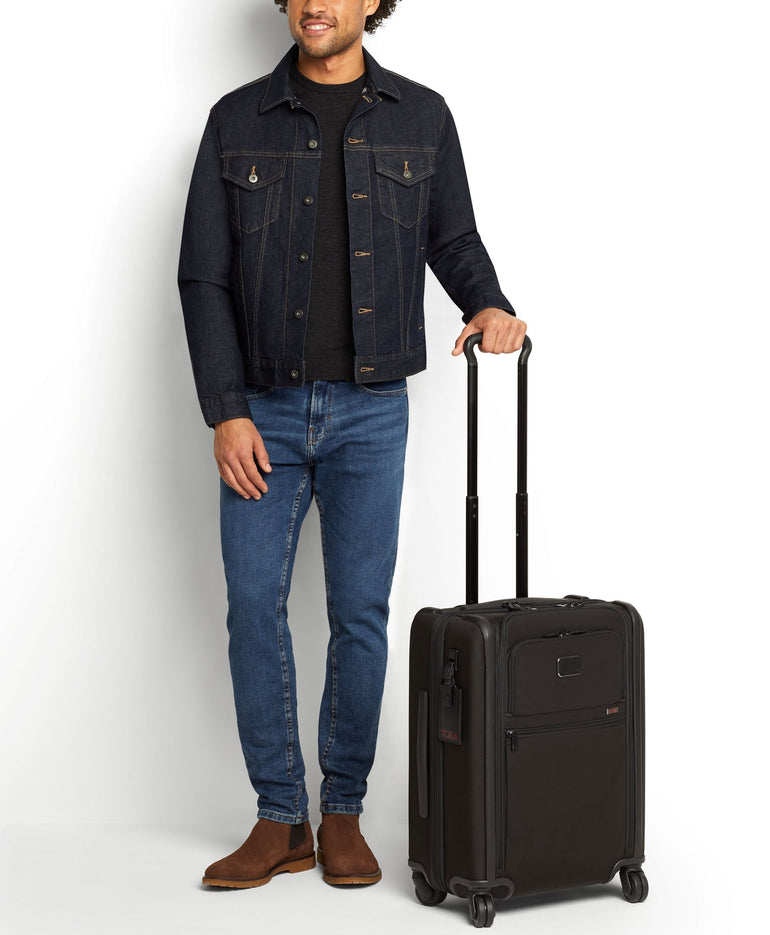 Tumi Luggage Black Tumi Alpha Continental Expandable 4 Wheeled Carry-On Luggage