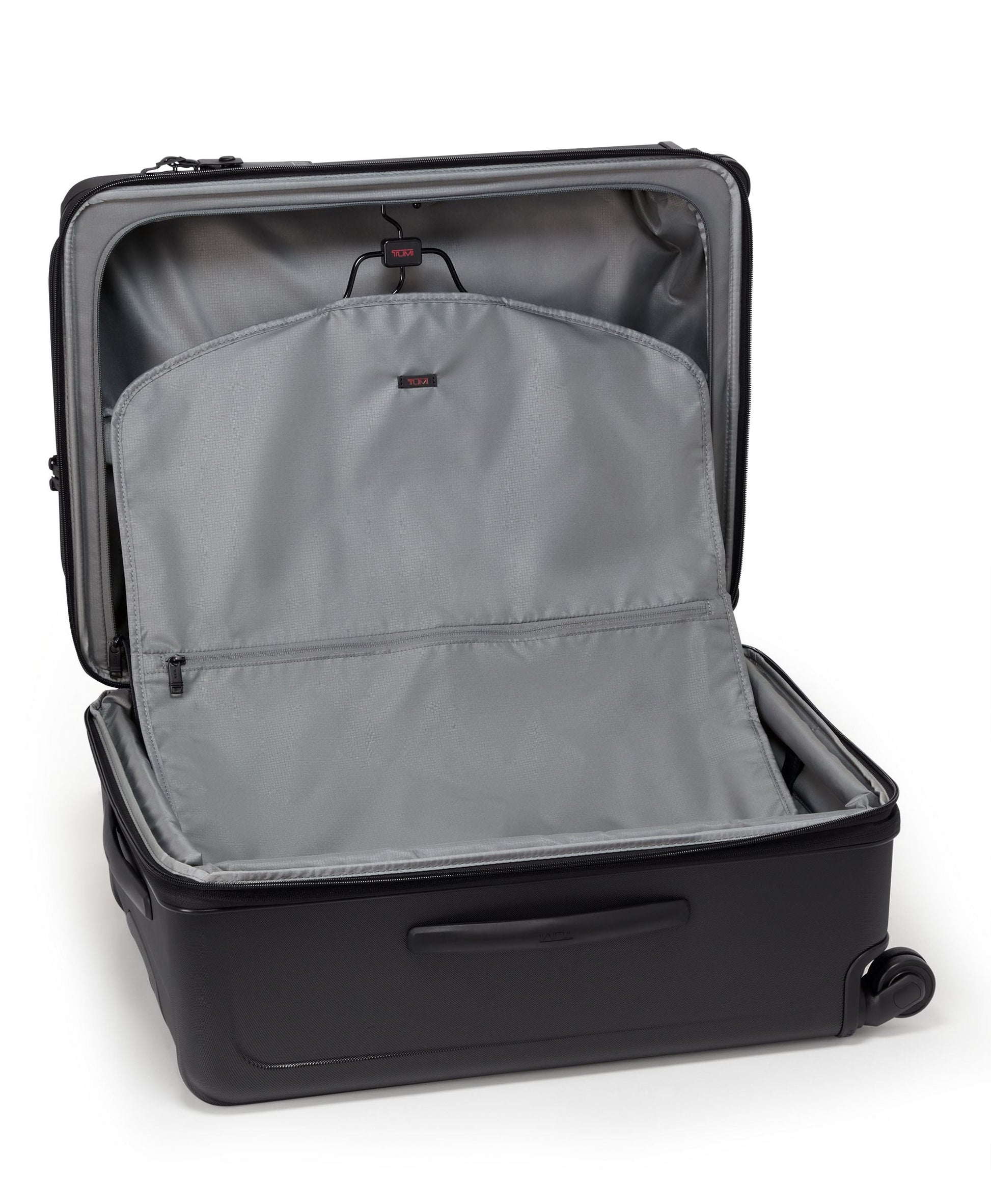 Tumi Luggage Black Tumi Alpha Hybrid Medium Trip Expandable 4 Wheeled Packing Case Large Luggage