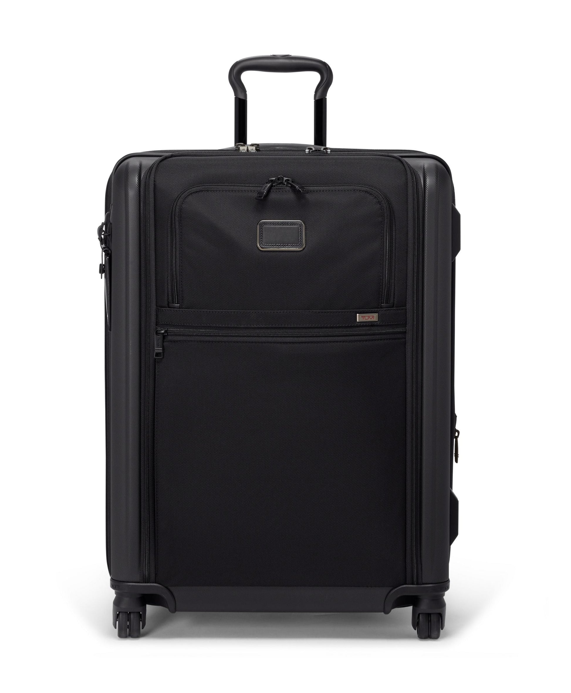 Tumi Luggage Black Tumi Alpha Hybrid Medium Trip Expandable 4 Wheeled Packing Case Large Luggage