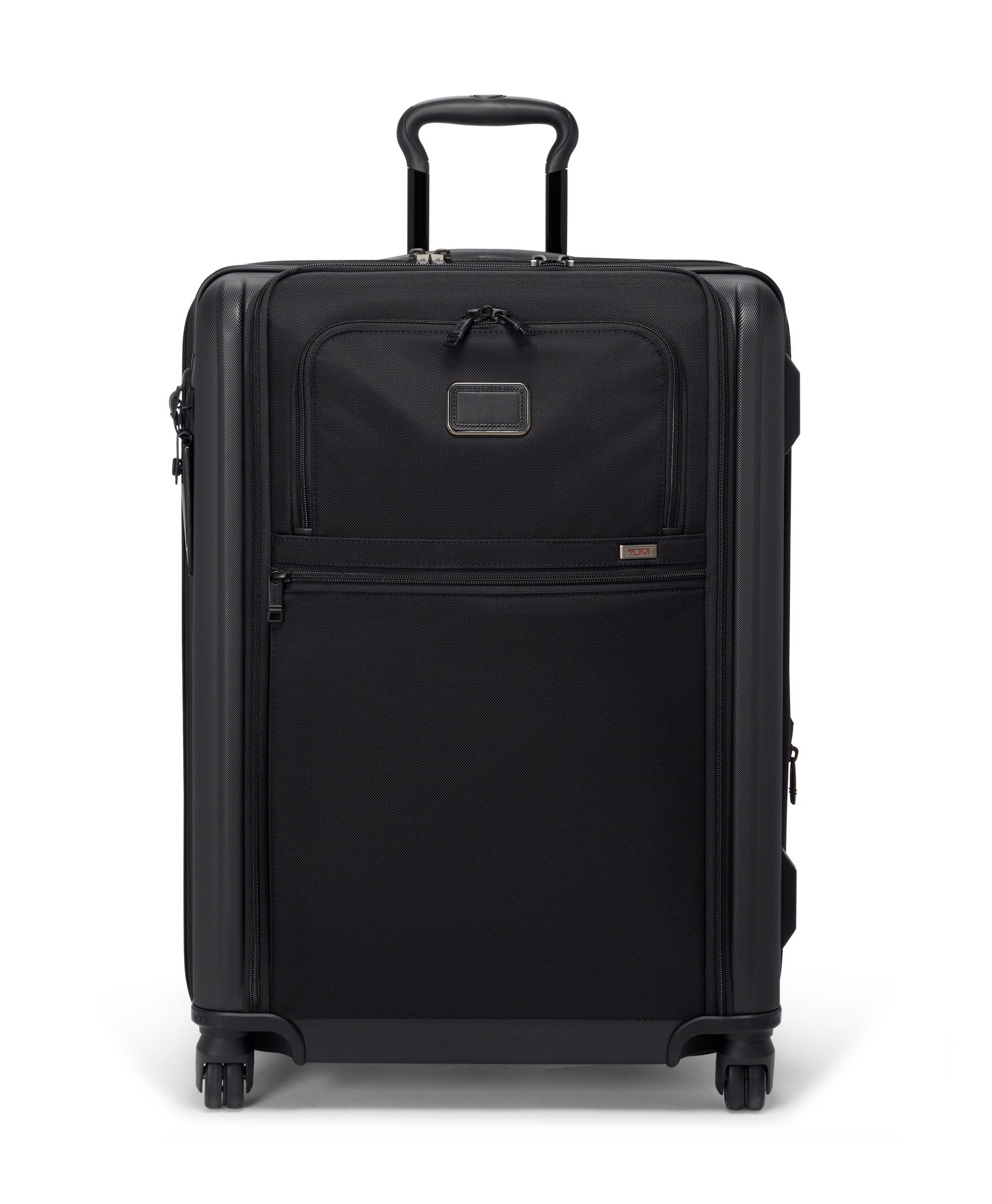 Tumi Luggage Black Tumi Alpha Hybrid Medium Trip Expandable 4 Wheeled Packing Case Large Luggage