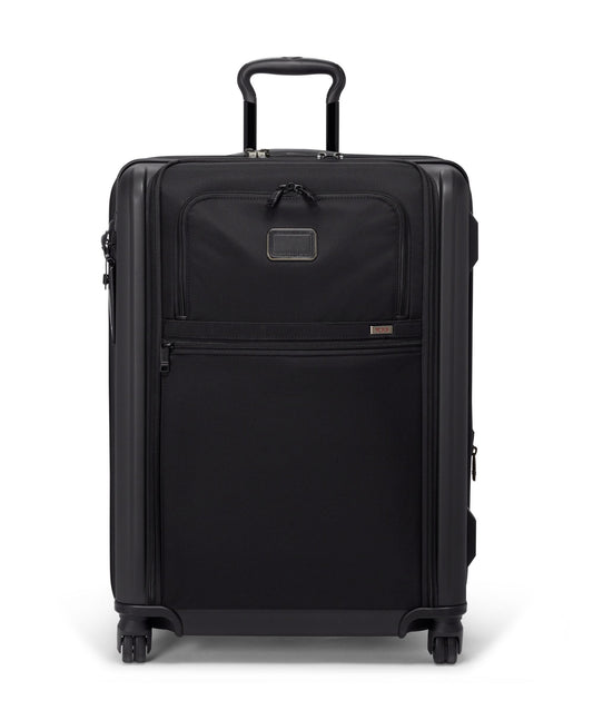 Tumi Luggage Black Tumi Alpha Hybrid Medium Trip Expandable 4 Wheeled Packing Case Large Luggage