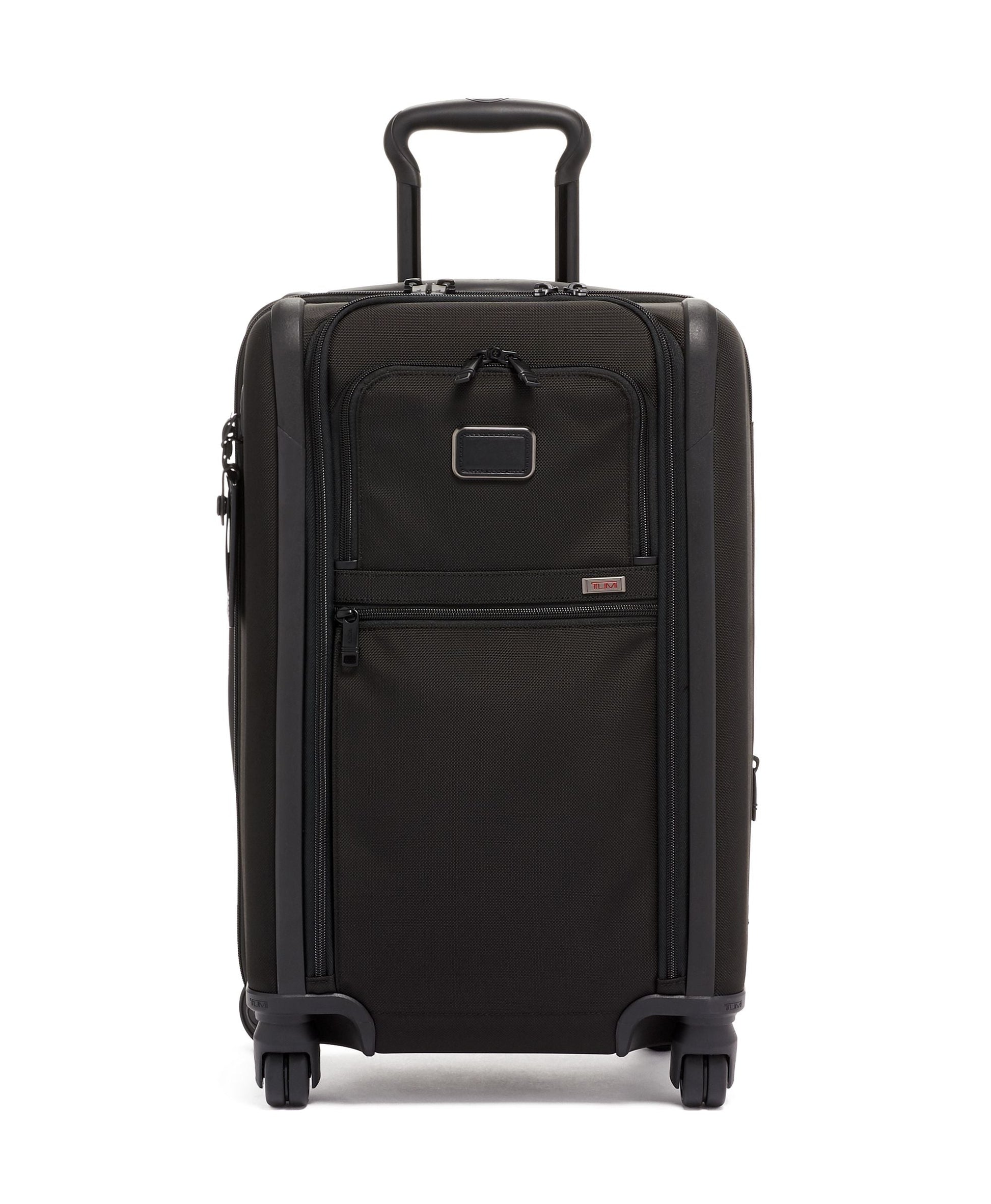 Tumi Luggage Black Tumi Alpha International Dual Access 4 Wheeled Carry-On Luggage
