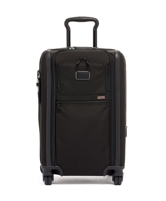 Tumi Luggage Black Tumi Alpha International Dual Access 4 Wheeled Carry-On Luggage