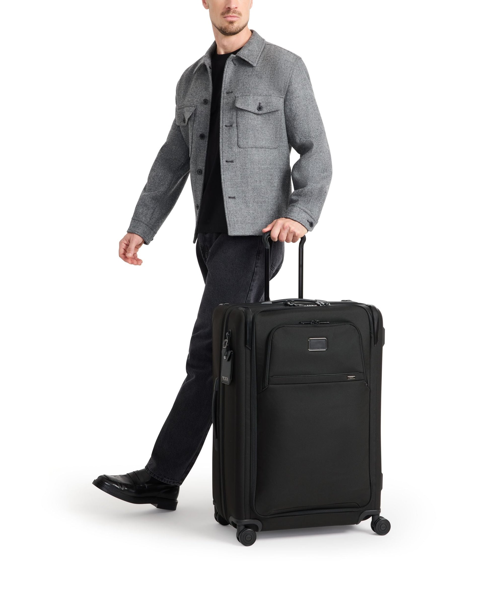 Tumi Luggage Black Tumi Alpha Large Dual Access Expandable Checked Luggage