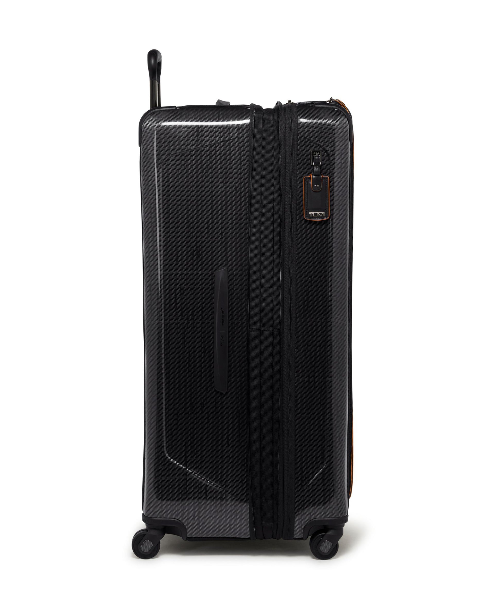 Tumi Luggage Black TUMI I McLaren Aero 4 Wheeled Rolling Trunk Large Luggage