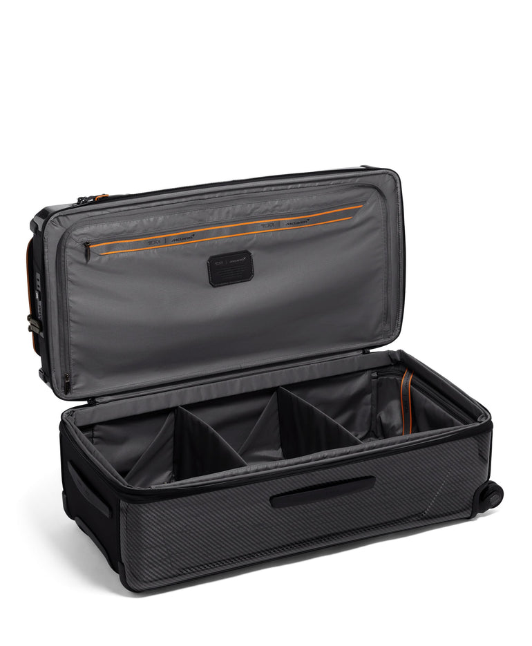 Tumi Luggage Black TUMI I McLaren Aero 4 Wheeled Rolling Trunk Large Luggage