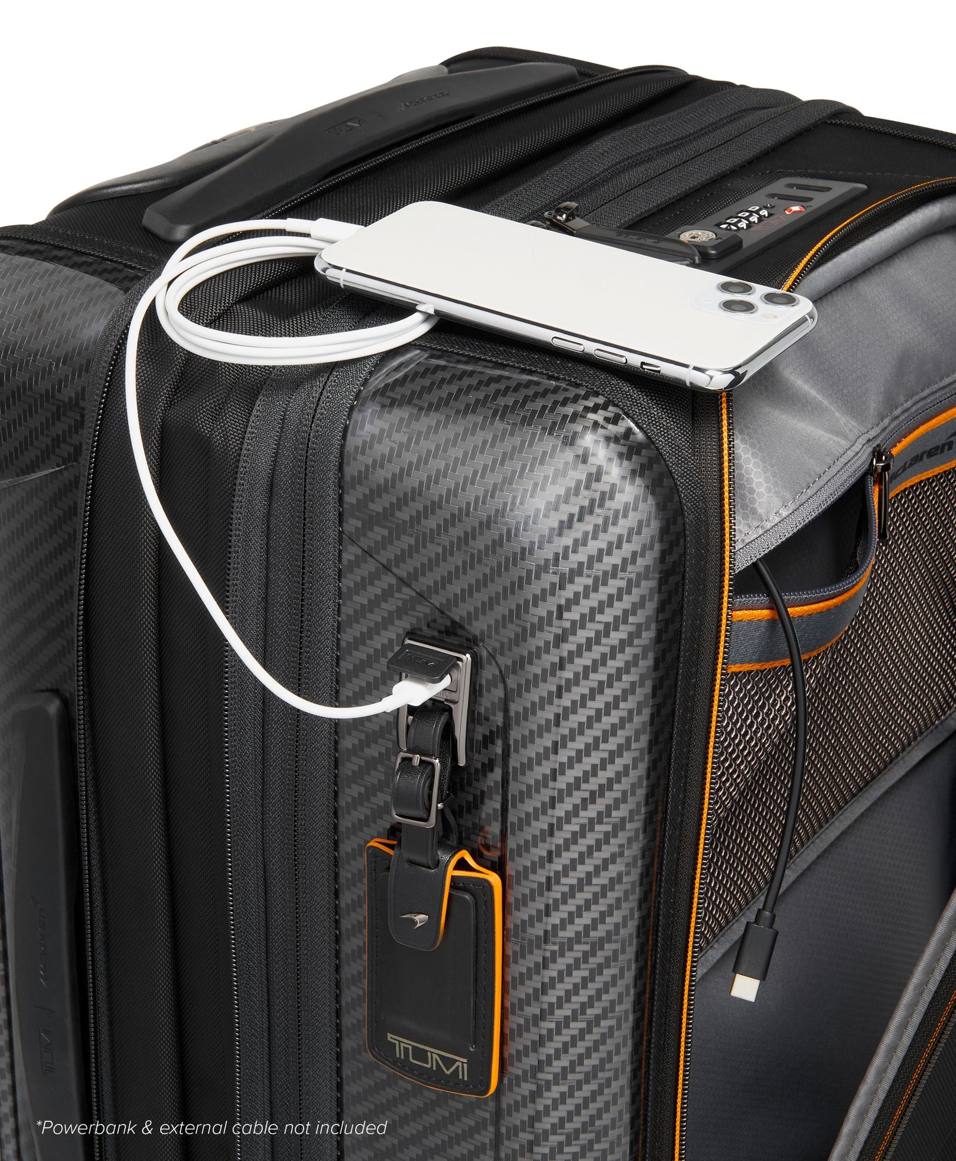 Tumi Luggage Black TUMI I McLaren Aero Dual Access Expandable Carry-On Luggage - Black