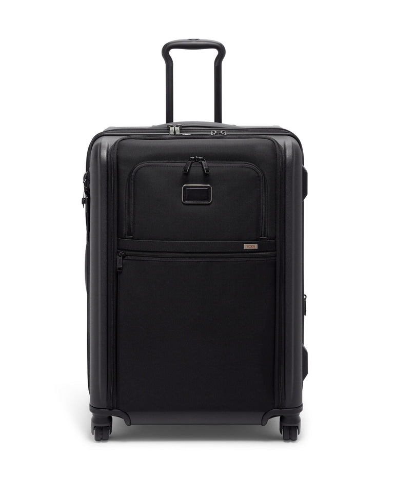 Tumi Luggage Black Tumi Short Trip Expandable 4 Wheeled Packing Case Medium Luggage