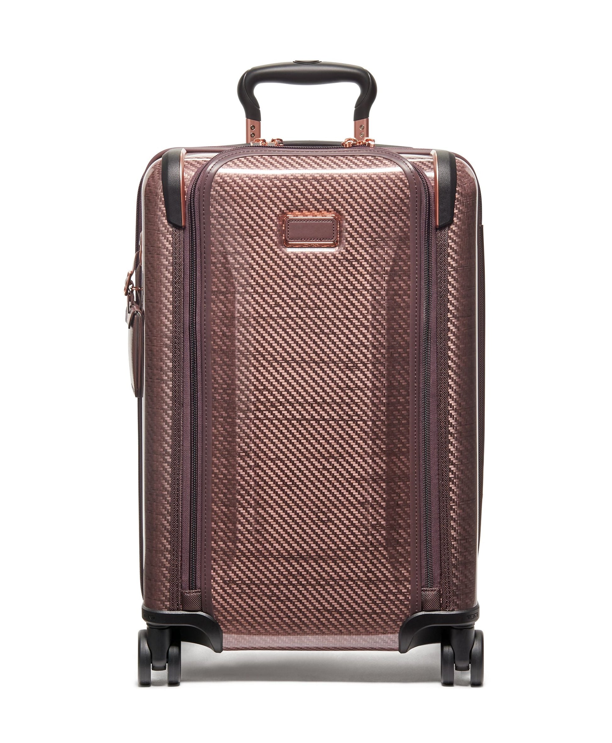 Tumi Luggage Blush Tumi Tegra-Lite International Front Pocket Expandable 4 Wheeled Carry-On Luggage