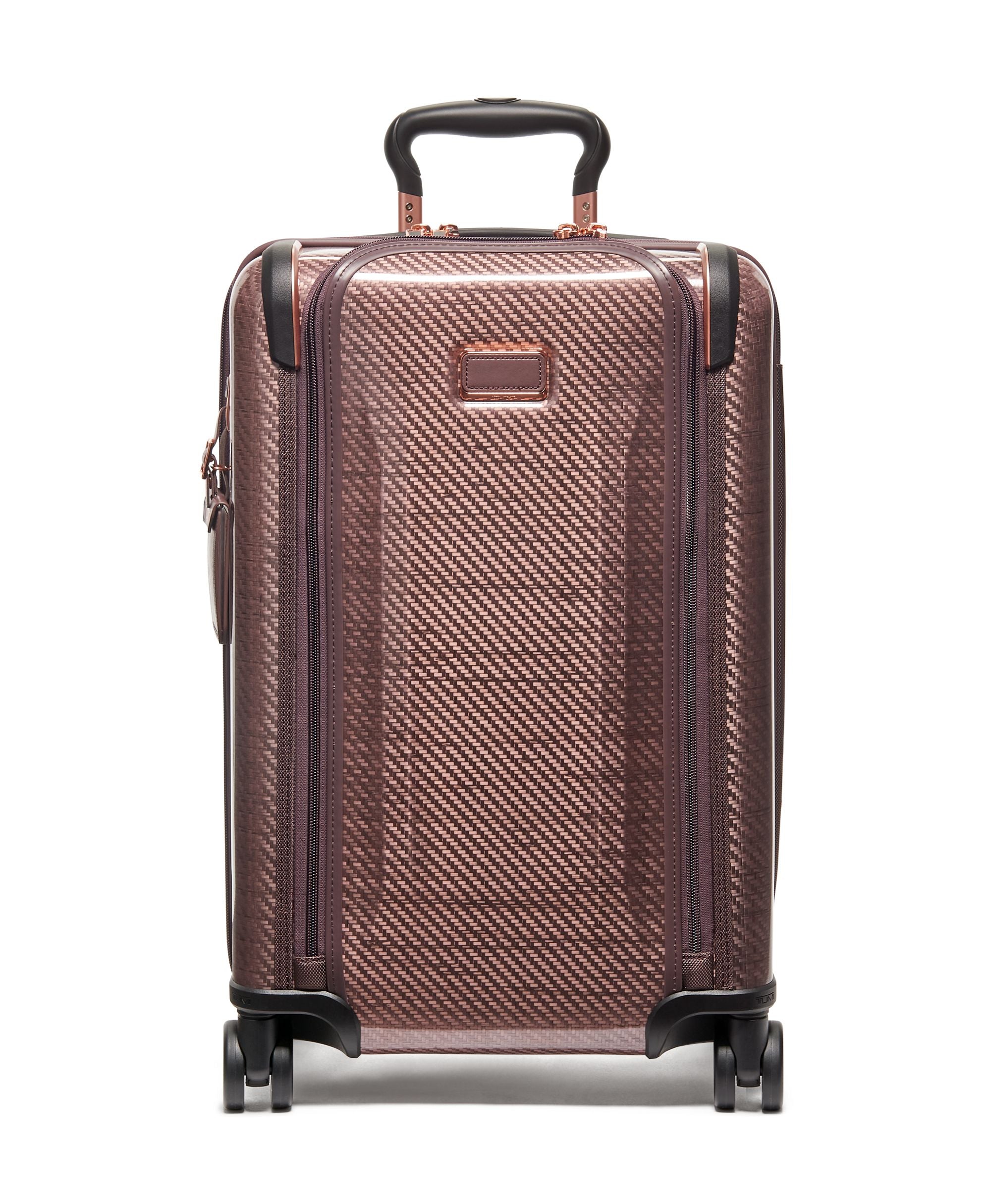 Tumi Luggage Blush Tumi Tegra-Lite International Front Pocket Expandable 4 Wheeled Carry-On Luggage