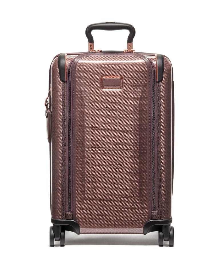 Tumi Luggage Blush Tumi Tegra-Lite International Front Pocket Expandable 4 Wheeled Carry-On Luggage