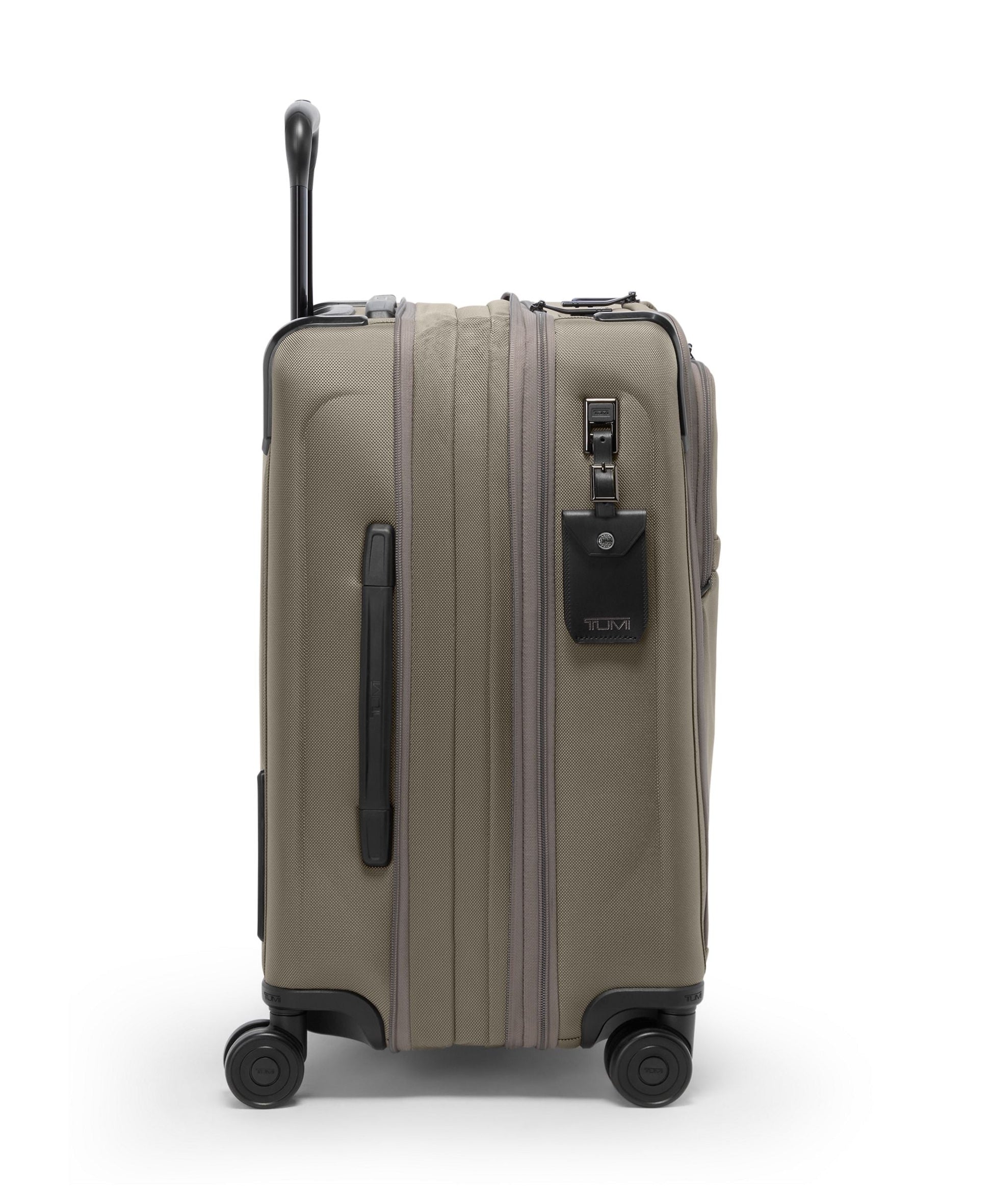 Tumi Luggage Grey Alloy Tumi Alpha Large Dual Access Expandable Carry-On Luggage - Grey Alloy