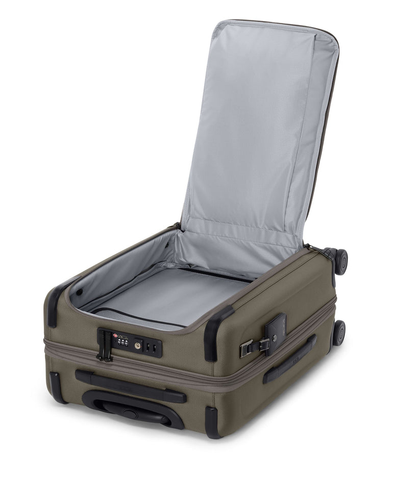 Tumi Luggage Grey Alloy Tumi Alpha Large Dual Access Expandable Carry-On Luggage - Grey Alloy