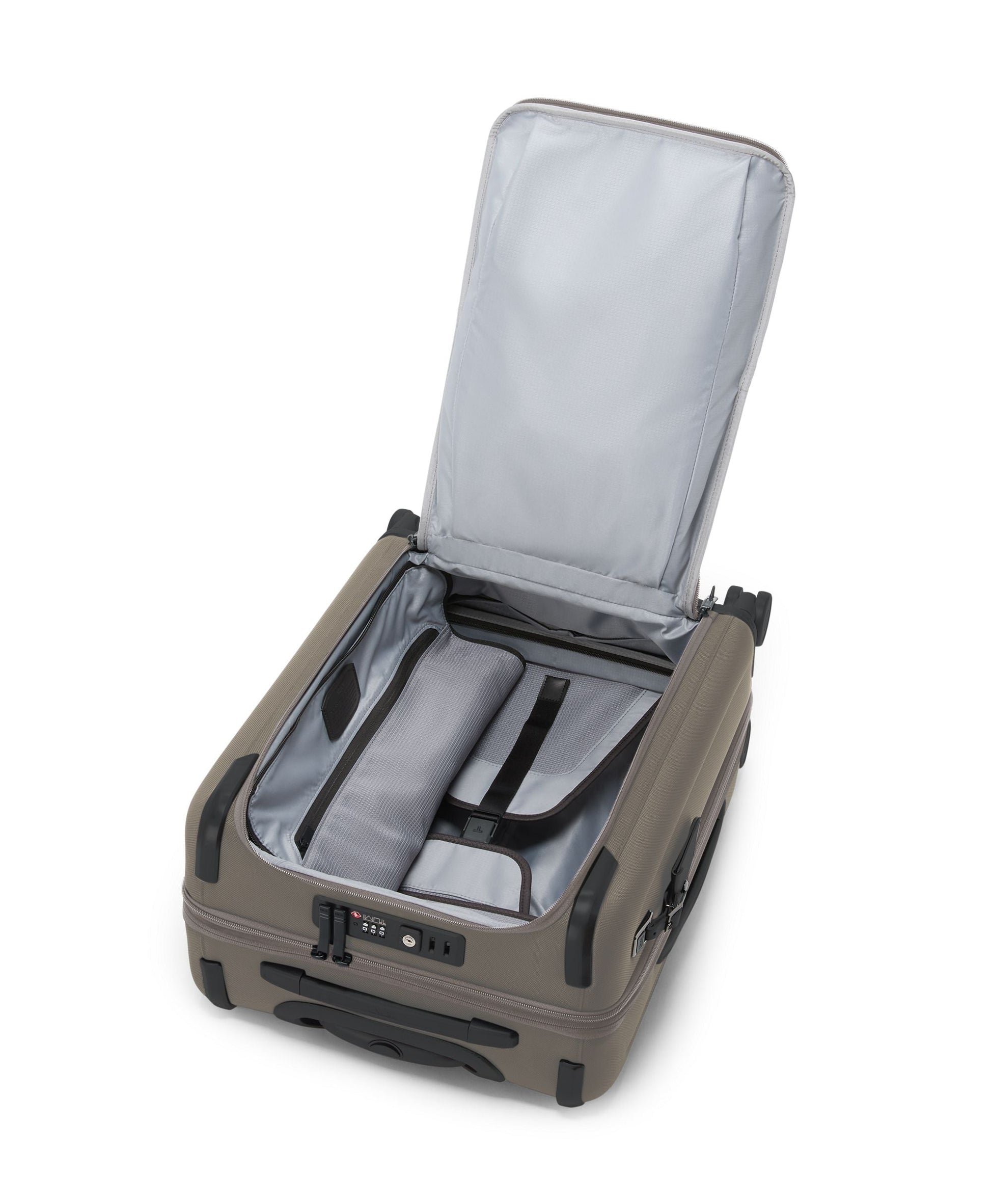 Tumi Luggage Grey Alloy Tumi Alpha Large Dual Access Expandable Carry-On Luggage - Grey Alloy