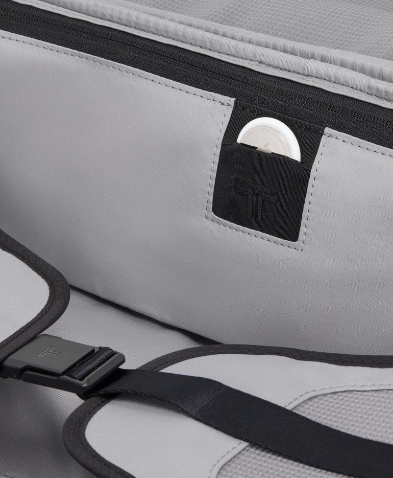 Tumi Luggage Grey Alloy Tumi Alpha Medium Dual Access Expandable Checked Luggage - Grey Alloy