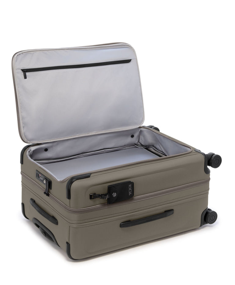 Tumi Luggage Grey Alloy Tumi Alpha Medium Dual Access Expandable Checked Luggage - Grey Alloy