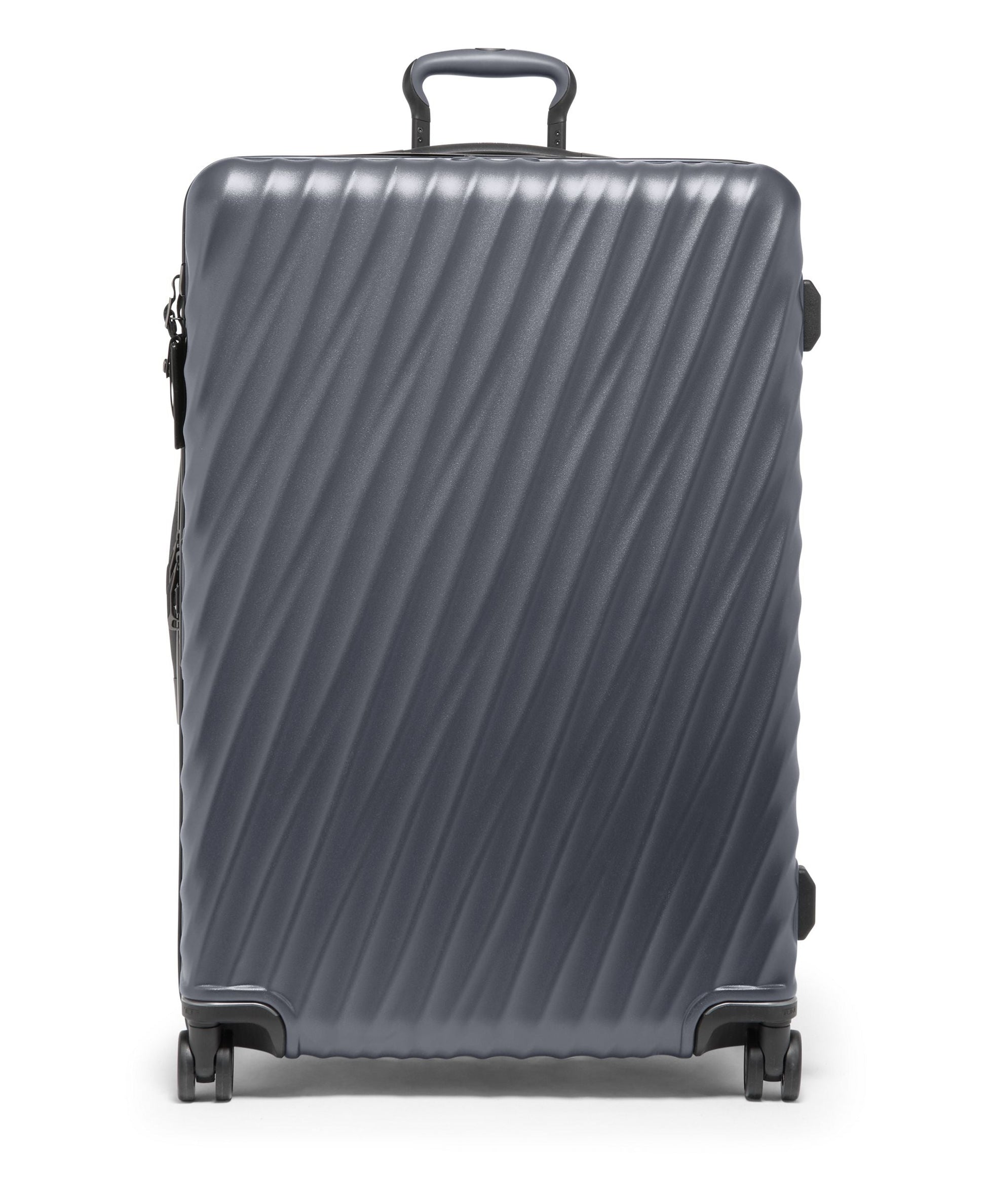 Tumi Luggage Grey Textured Tumi 19 Degree Extended Trip Expandable 4 Wheeled Packing Case Large Luggage - Textured Finish