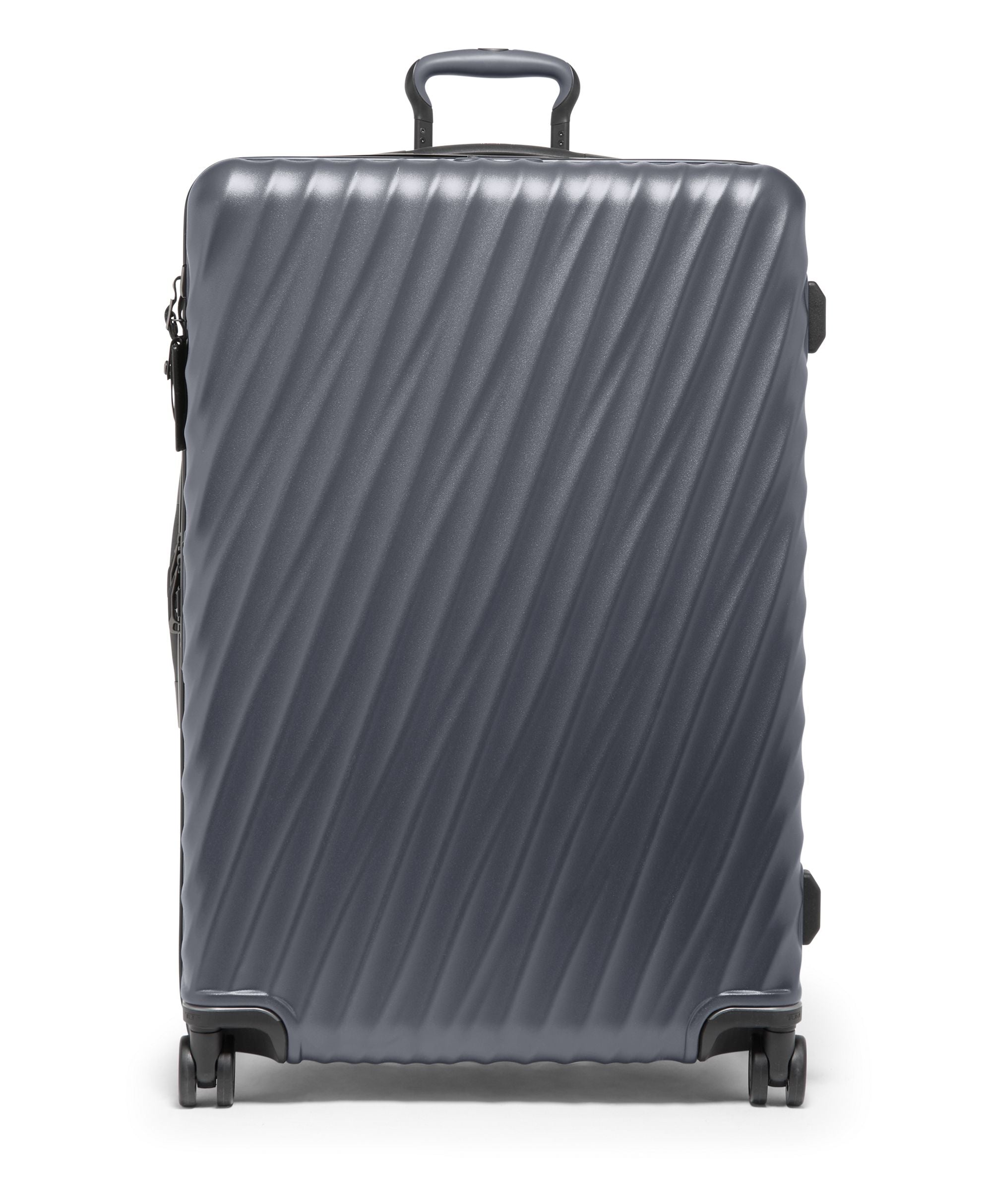 Tumi Luggage Grey Textured Tumi 19 Degree Extended Trip Expandable 4 Wheeled Packing Case Large Luggage - Textured Finish