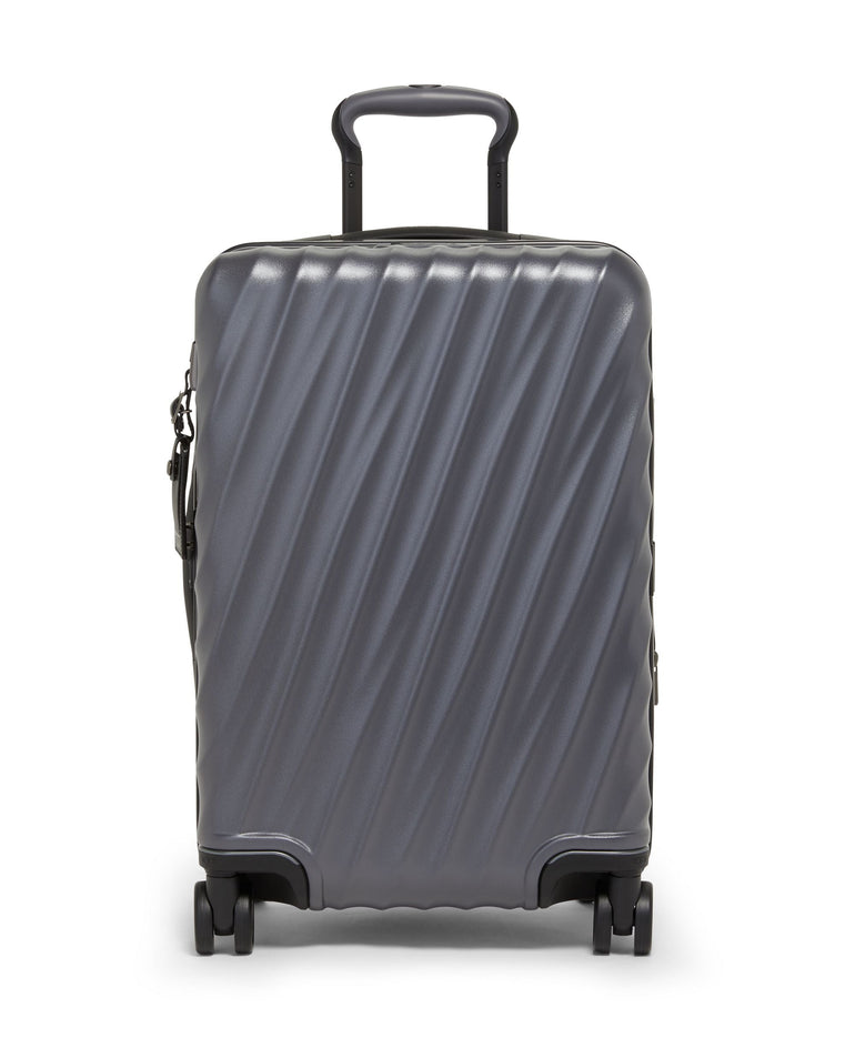 Tumi Luggage Grey Textured Tumi 19 Degree International Expandable 4 Wheeled Carry-On Luggage - Textured Finish